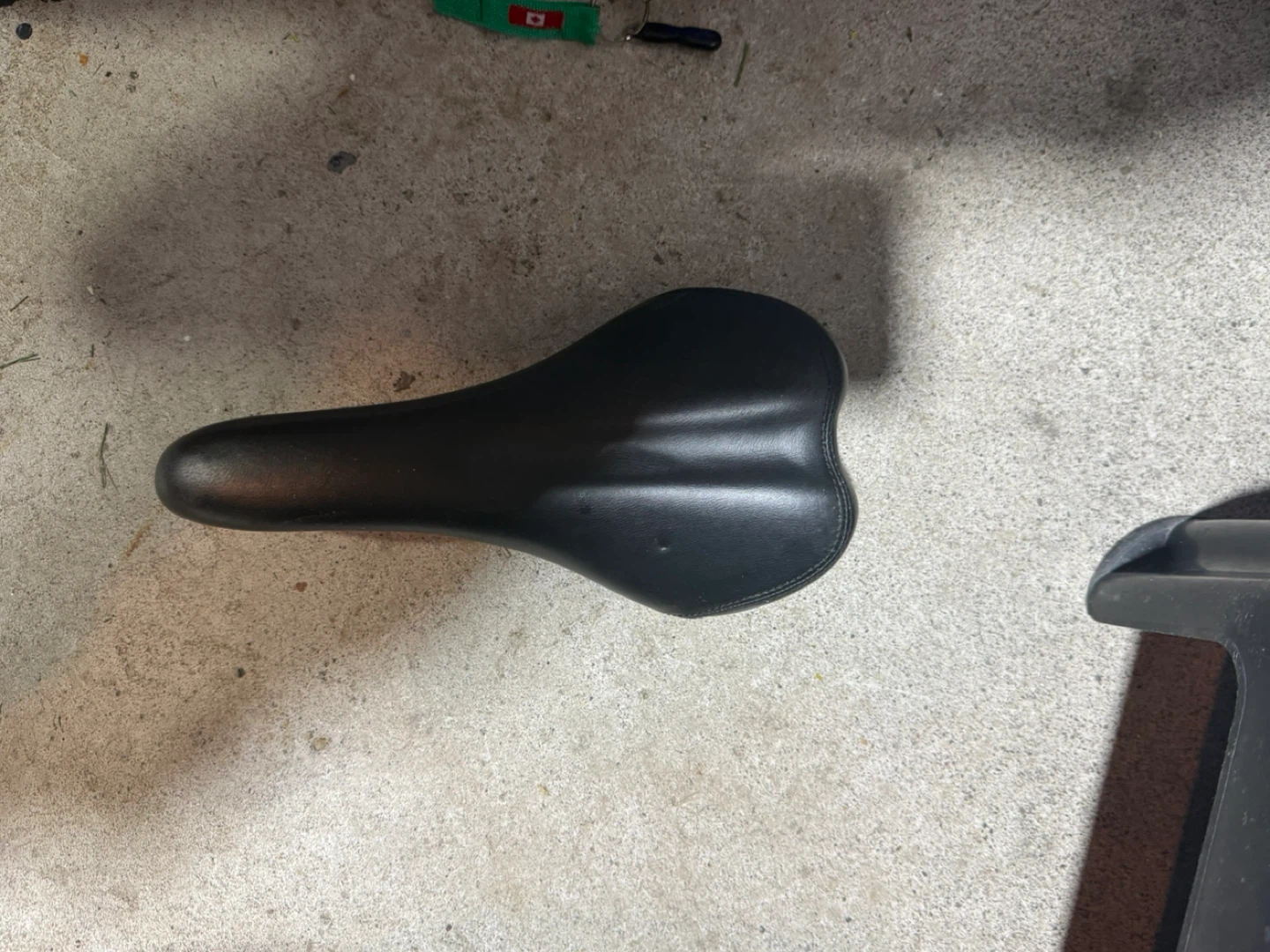 Black Bicycle Seat
