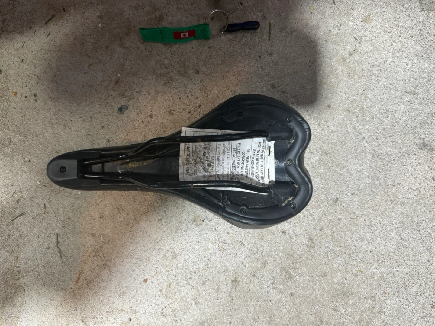 Black Bicycle Seat - photo 2