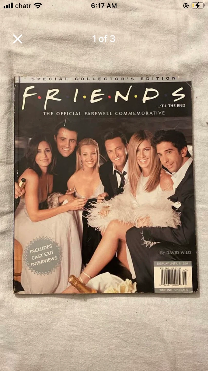 Friends Special Collector's Edition Farewell Commemorative