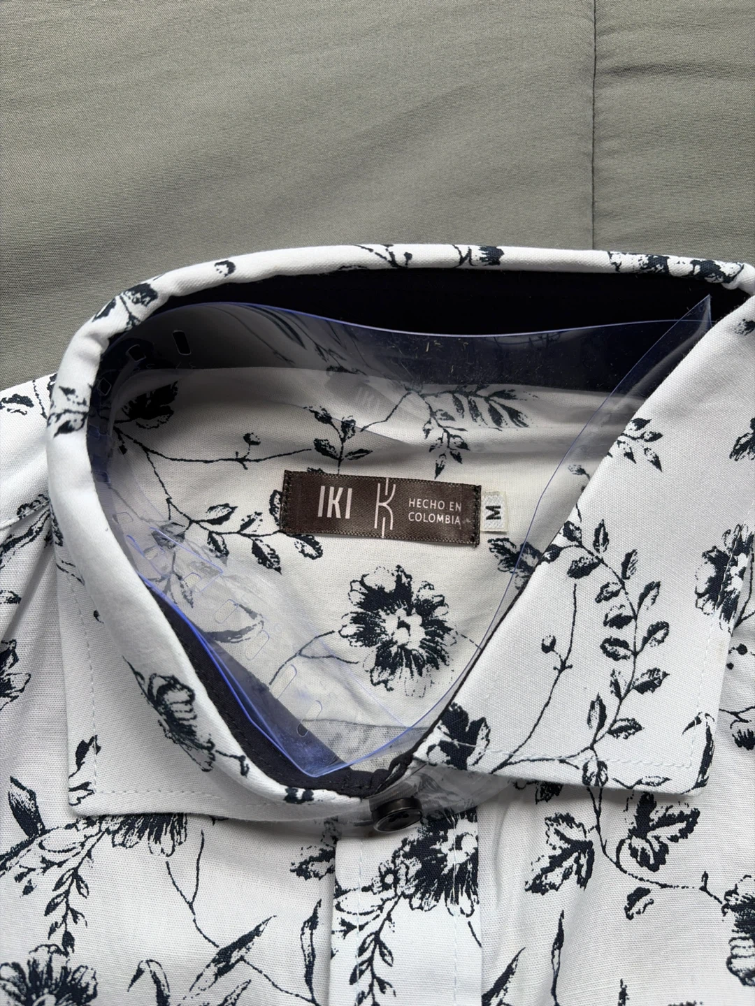 IKI Men's Floral Print Button-Down Shirt - photo 5