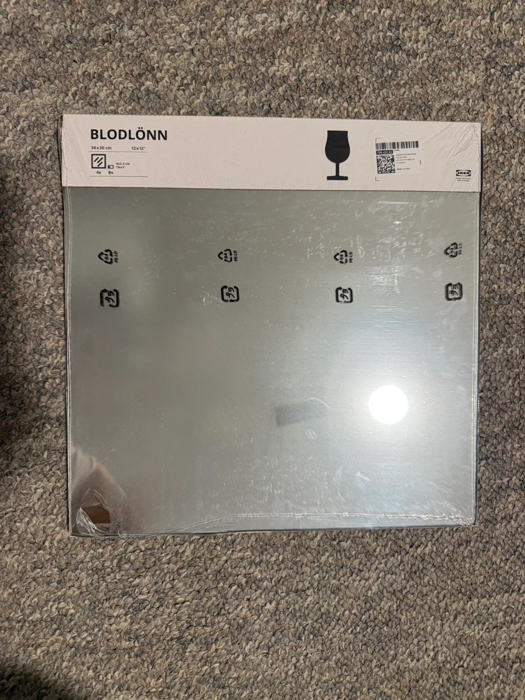 IKEA BLODLÖNN Mirror 30x30 cm (12x12") - photo 2