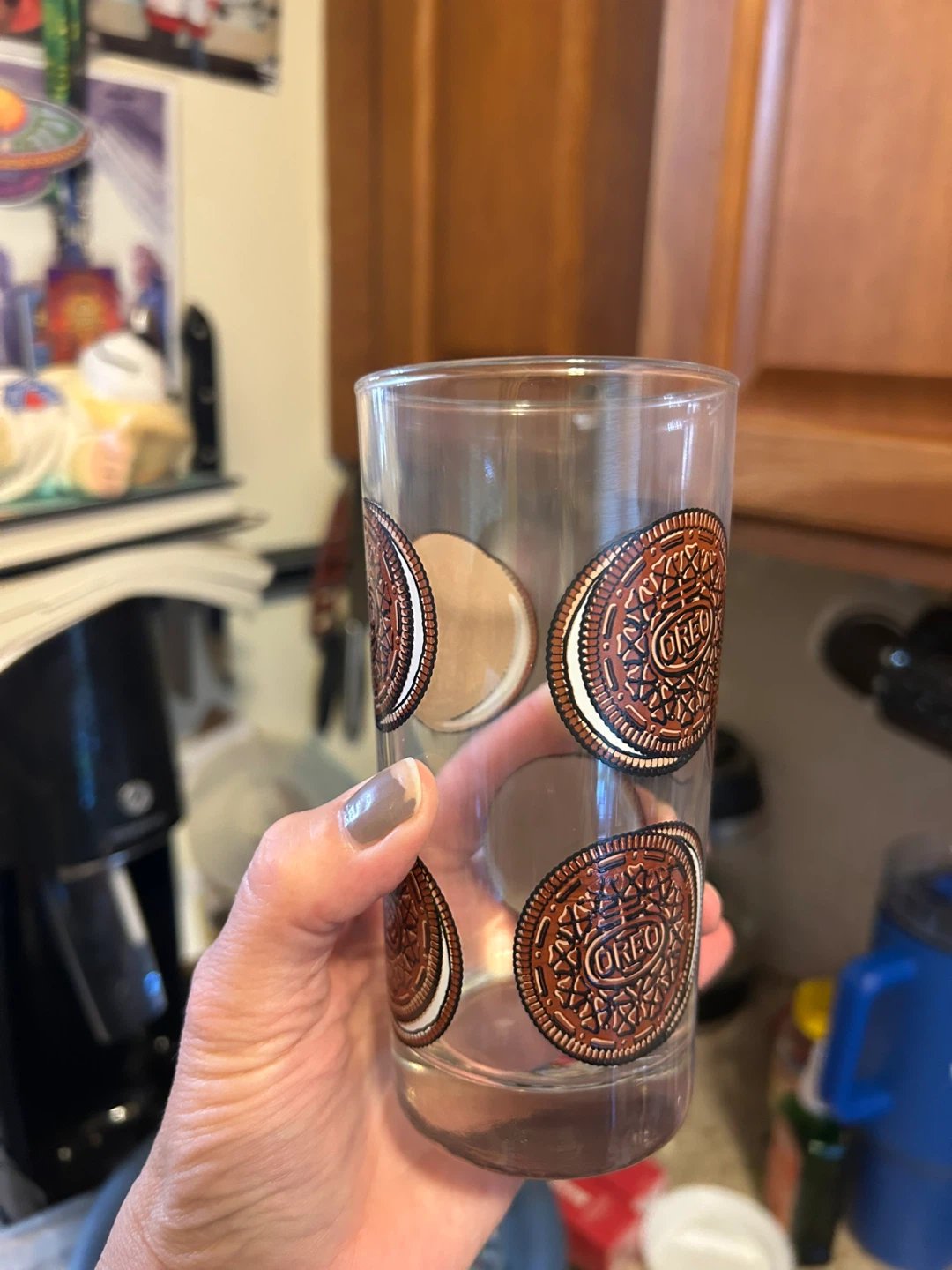 Oreo Cookie Tumbler Glass