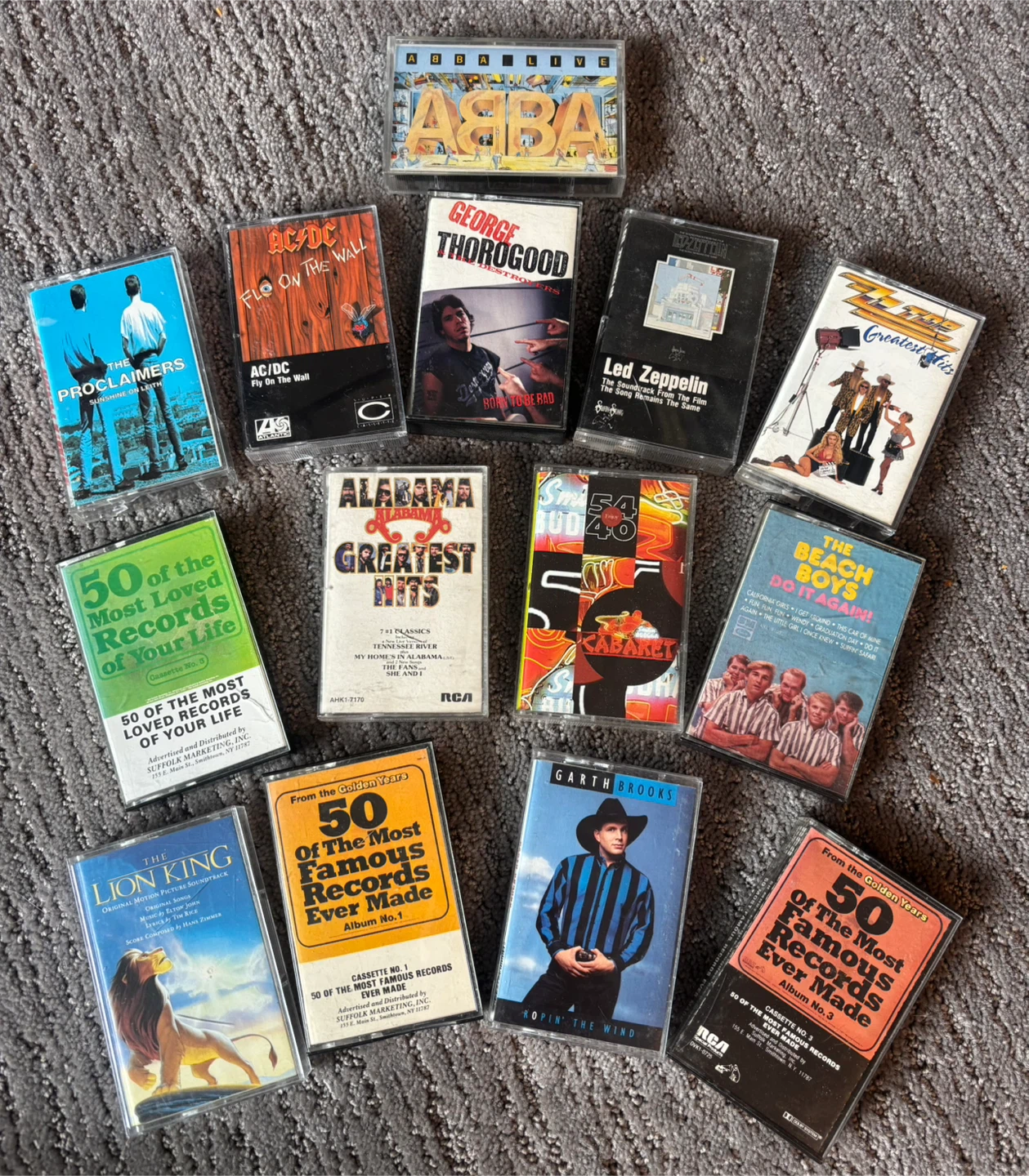 Cassette tapes