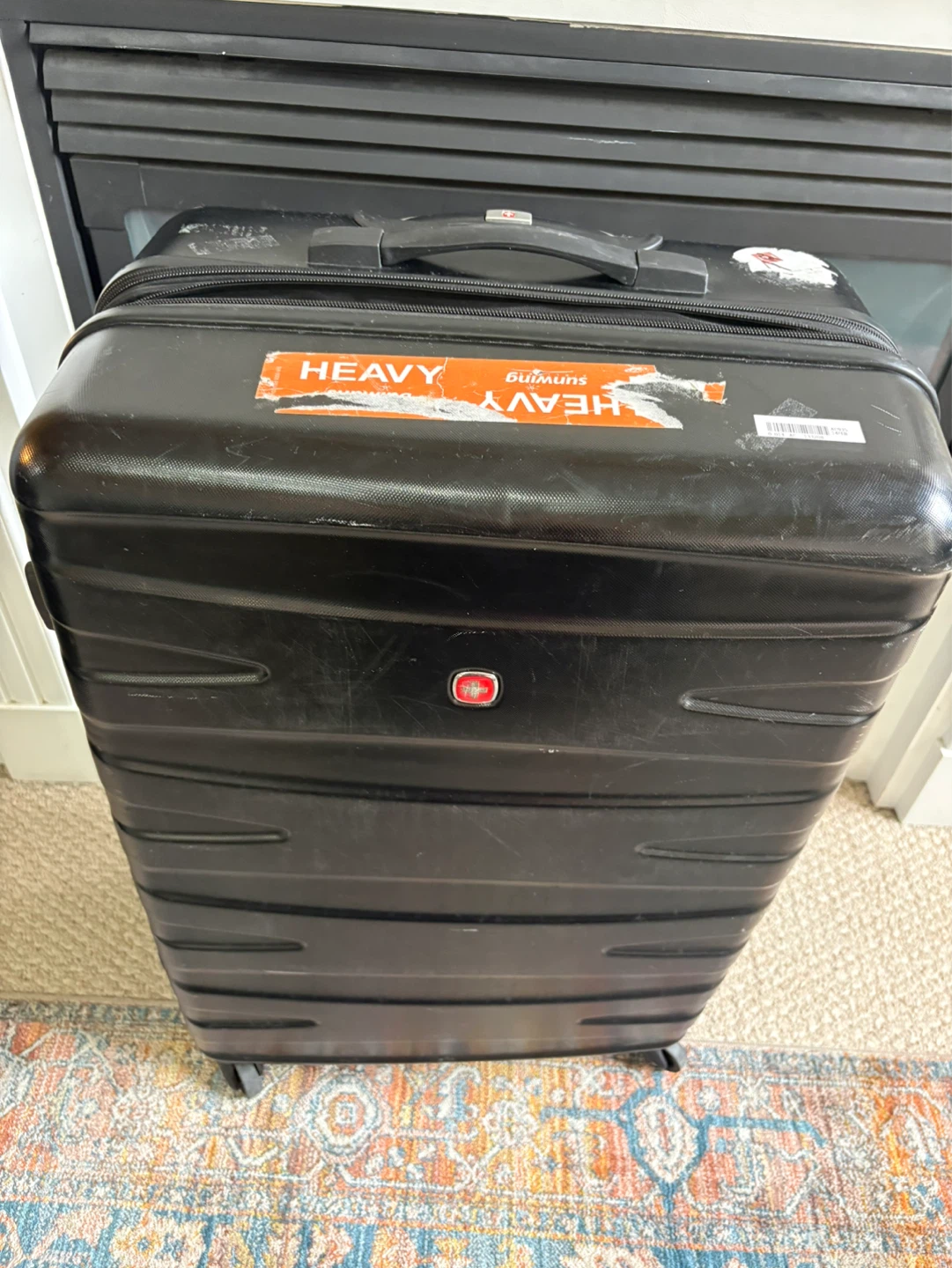 Swiss Gear Black Luggage legs don’t work smooth  size 19x11x29 - photo 2
