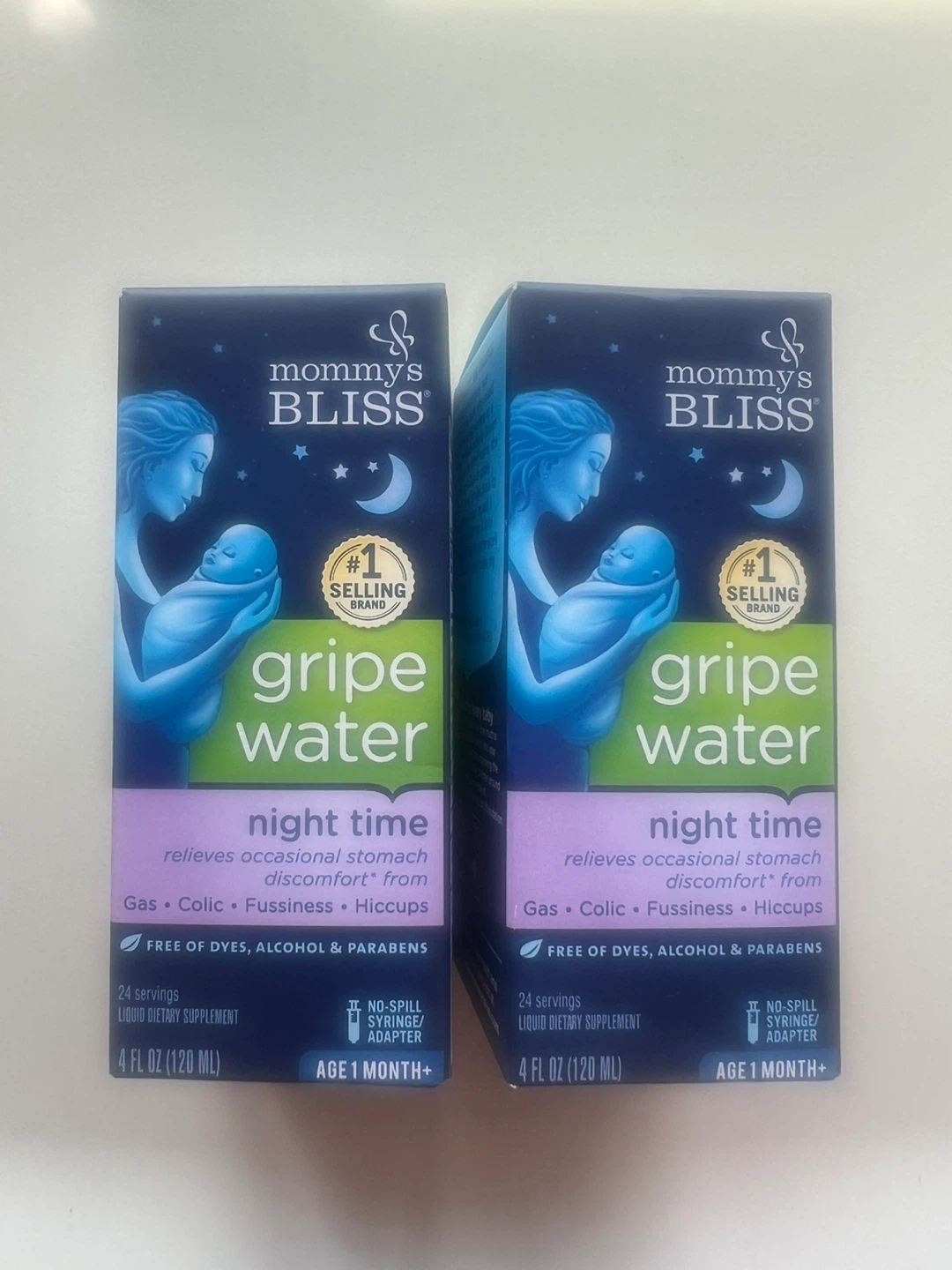 Mommy's Bliss Gripe Water Night Time (2 x 4 oz)