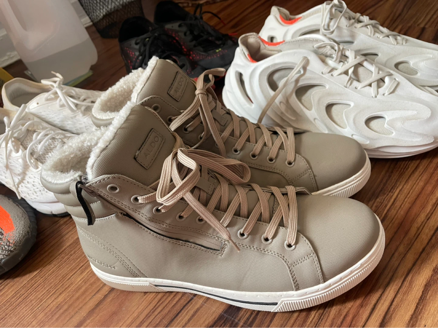 ALDO Women's Fur Lined High Top Sneakers - photo 3