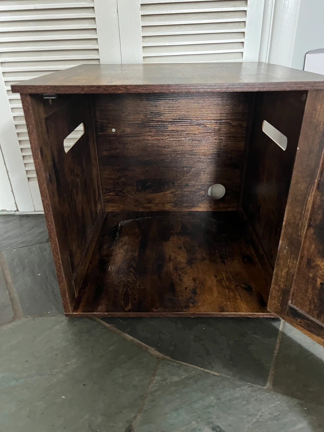 Wooden Cat Litter Box Enclosure - photo 2