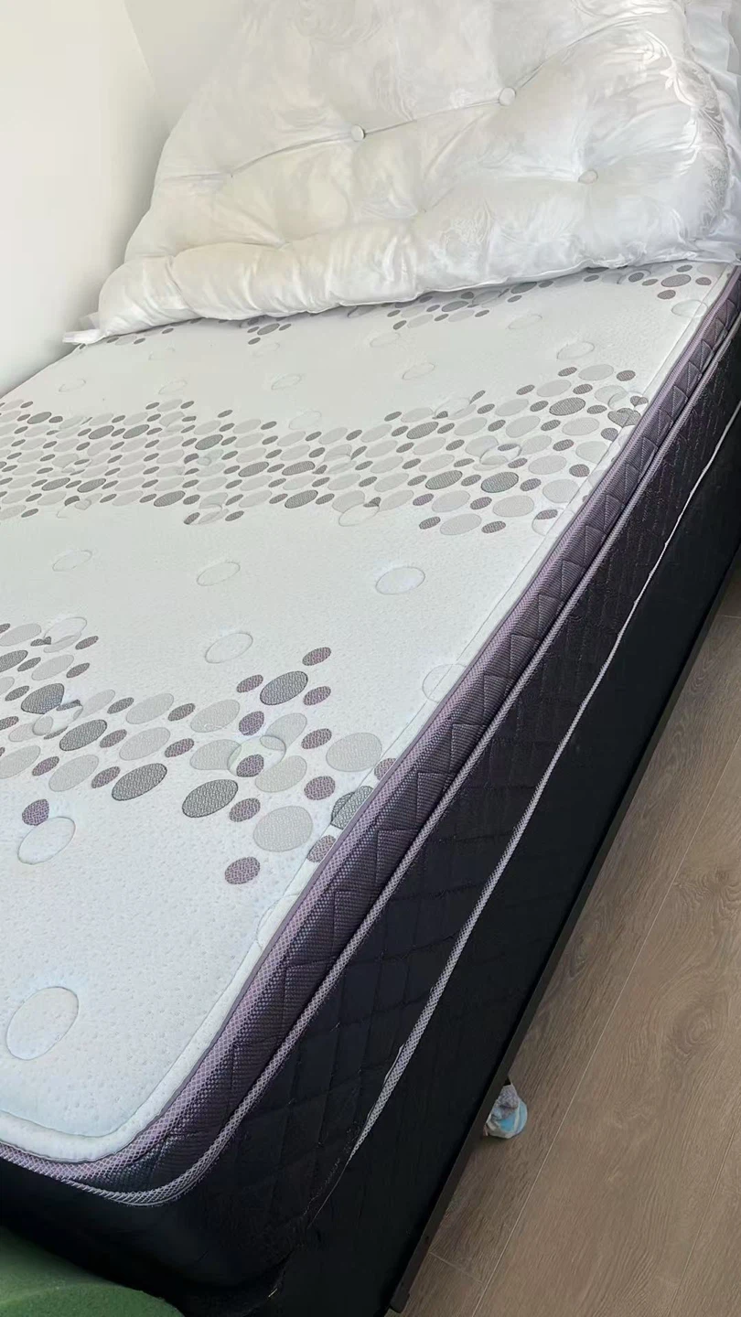 Like-New Mattress Queen Size + Bed Frame - photo 2