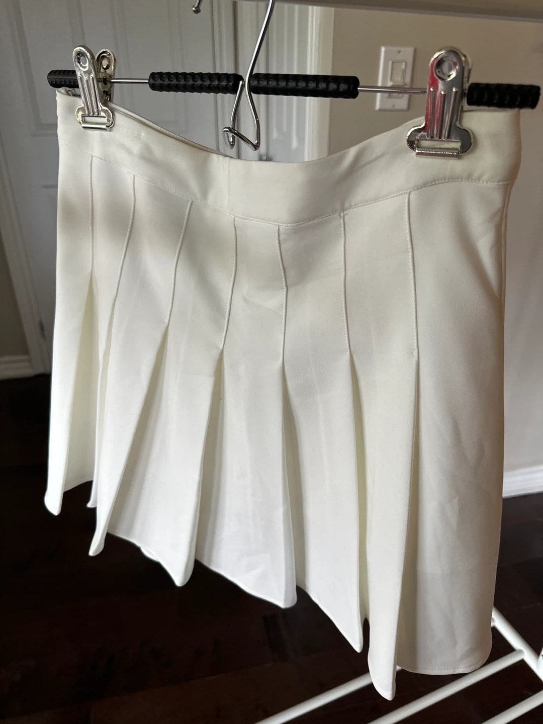 SHEIN Pleated Tennis Skirt - White, Medium