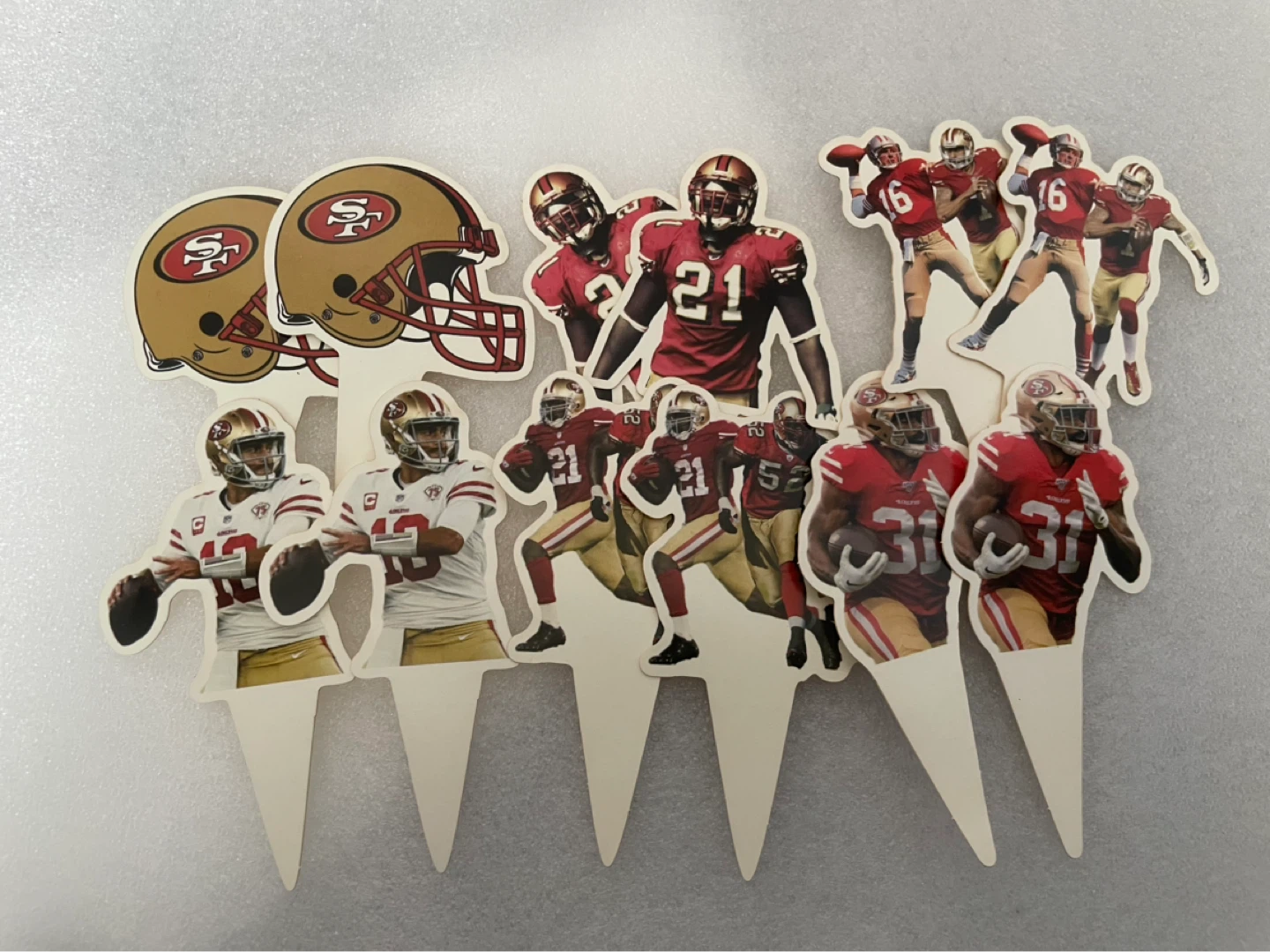 San Francisco 49ers Football Cake Toppers - photo 2