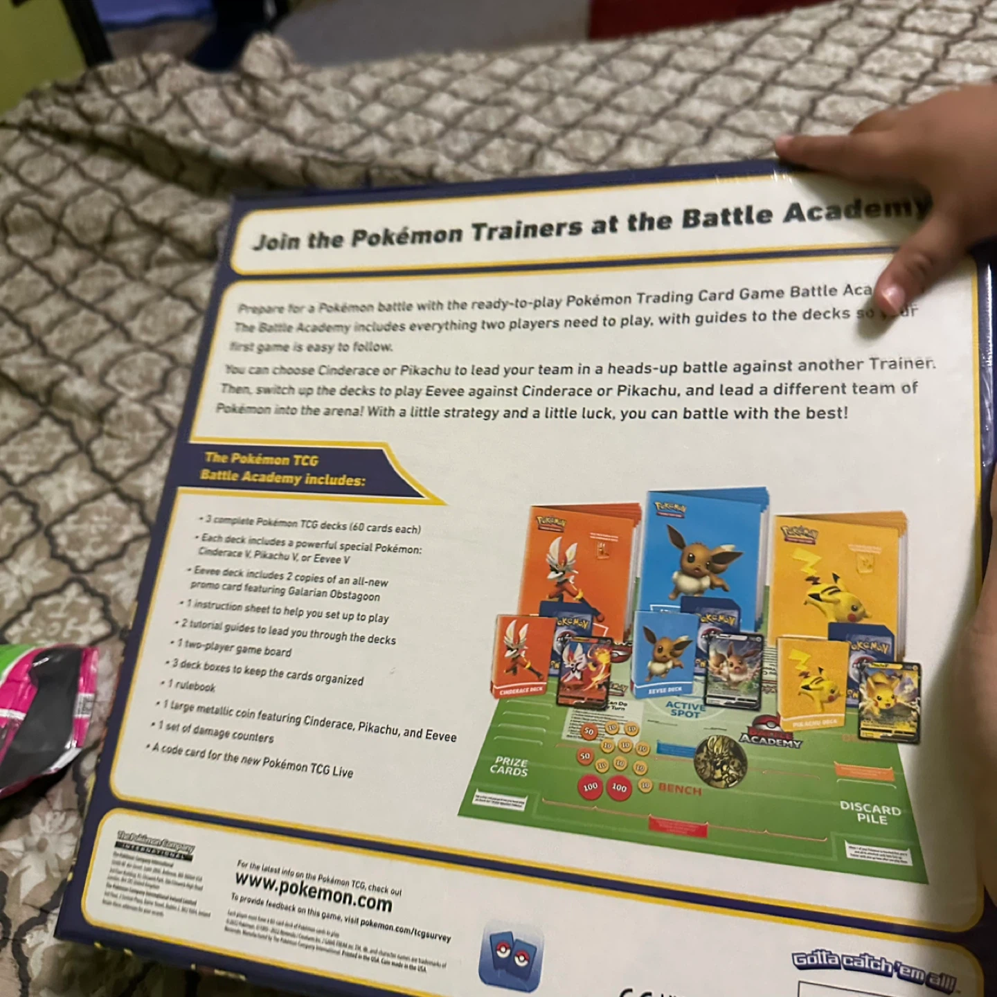 Pokemon Trading Card Game Battle Academy Box - photo 2