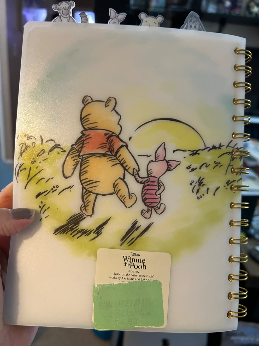 Disney Winnie the Pooh Spiral Notebook Journal - photo 2
