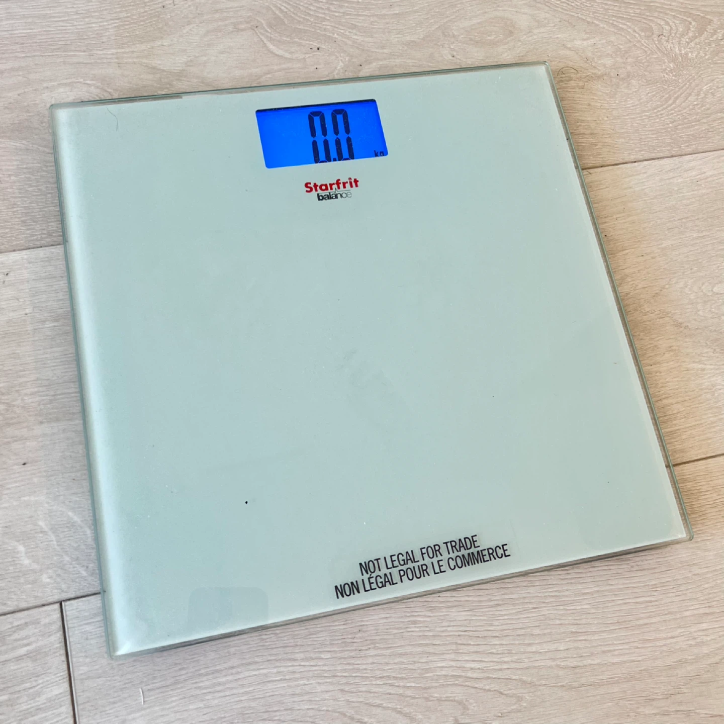 (Retail $52)Starfrit Balance Electronic Glass Scale