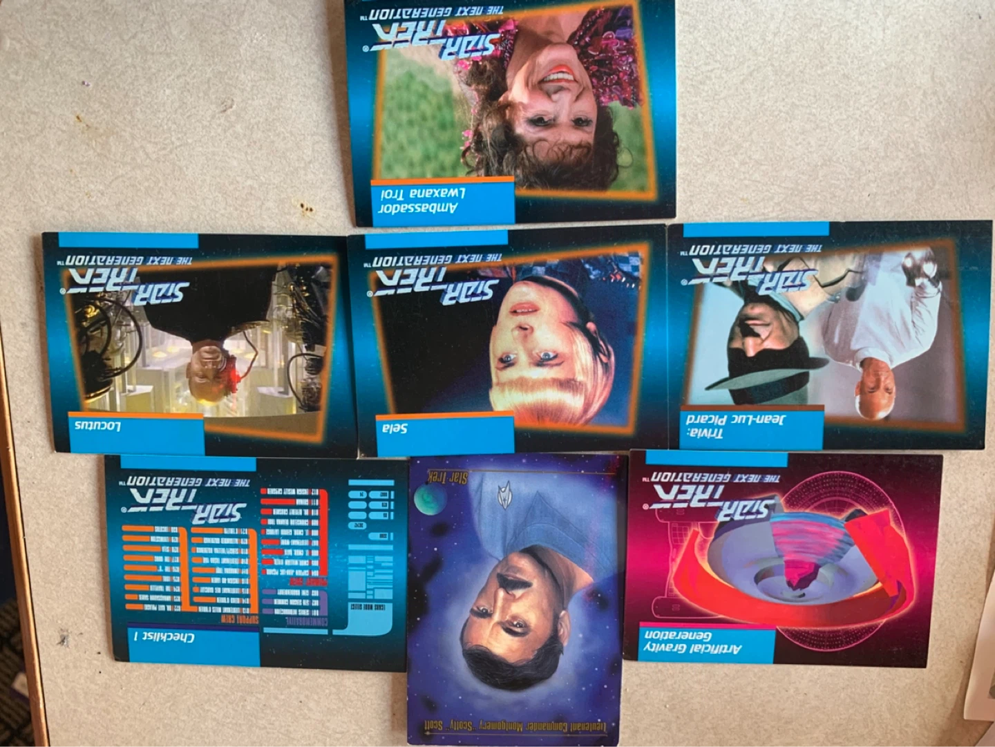 Star Trek The Next Generation Trading Cards