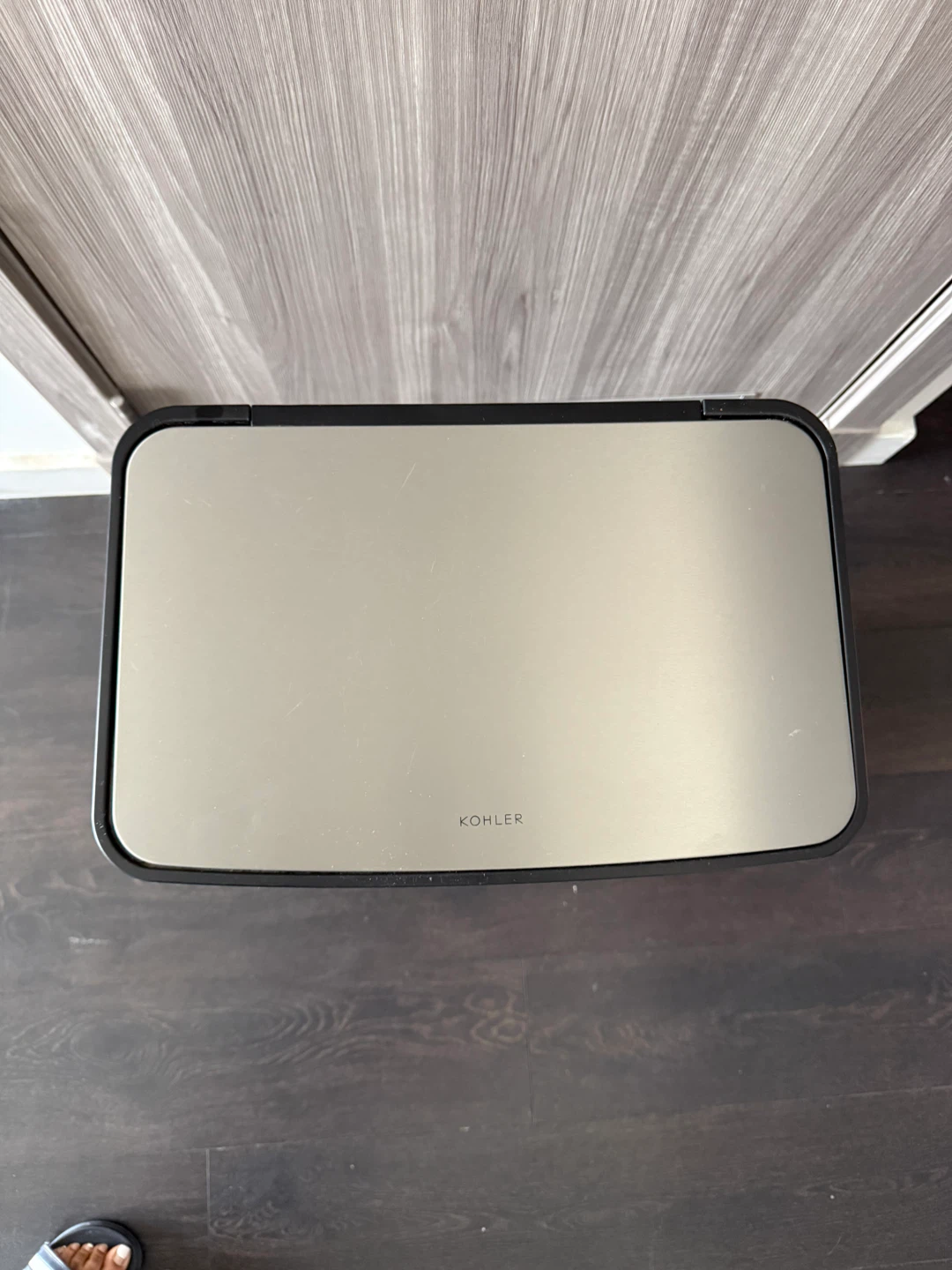 Kohler Stainless Steel Step Trash Can - photo 2