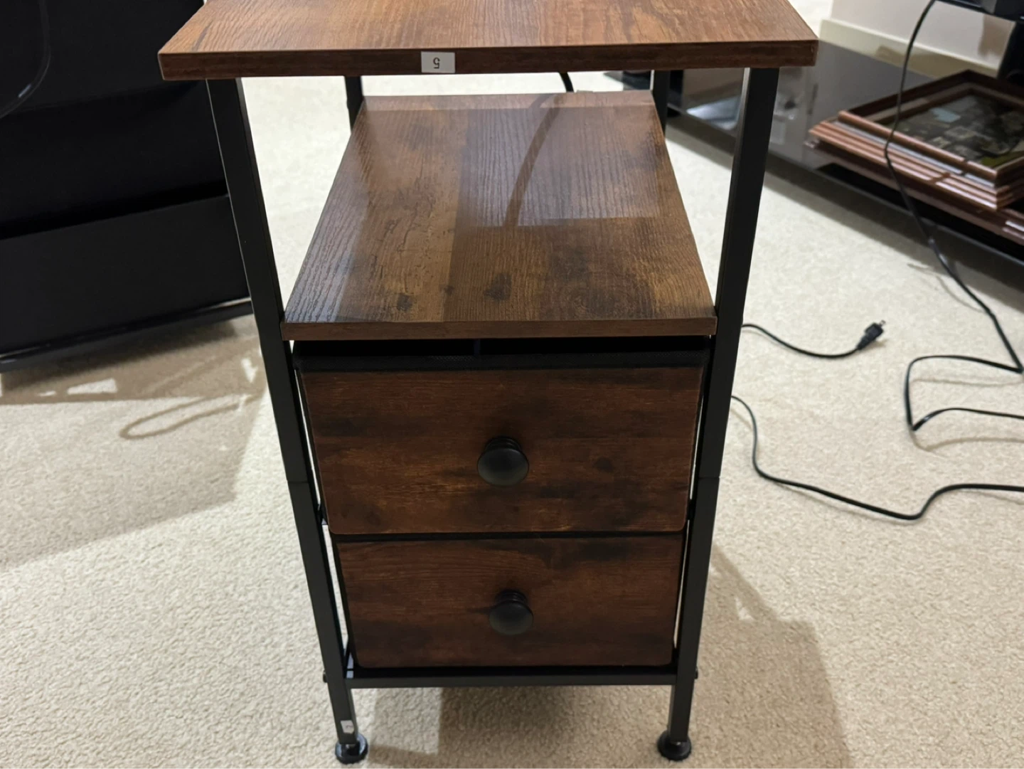 End Table(1 of 4) with 2 Drawers