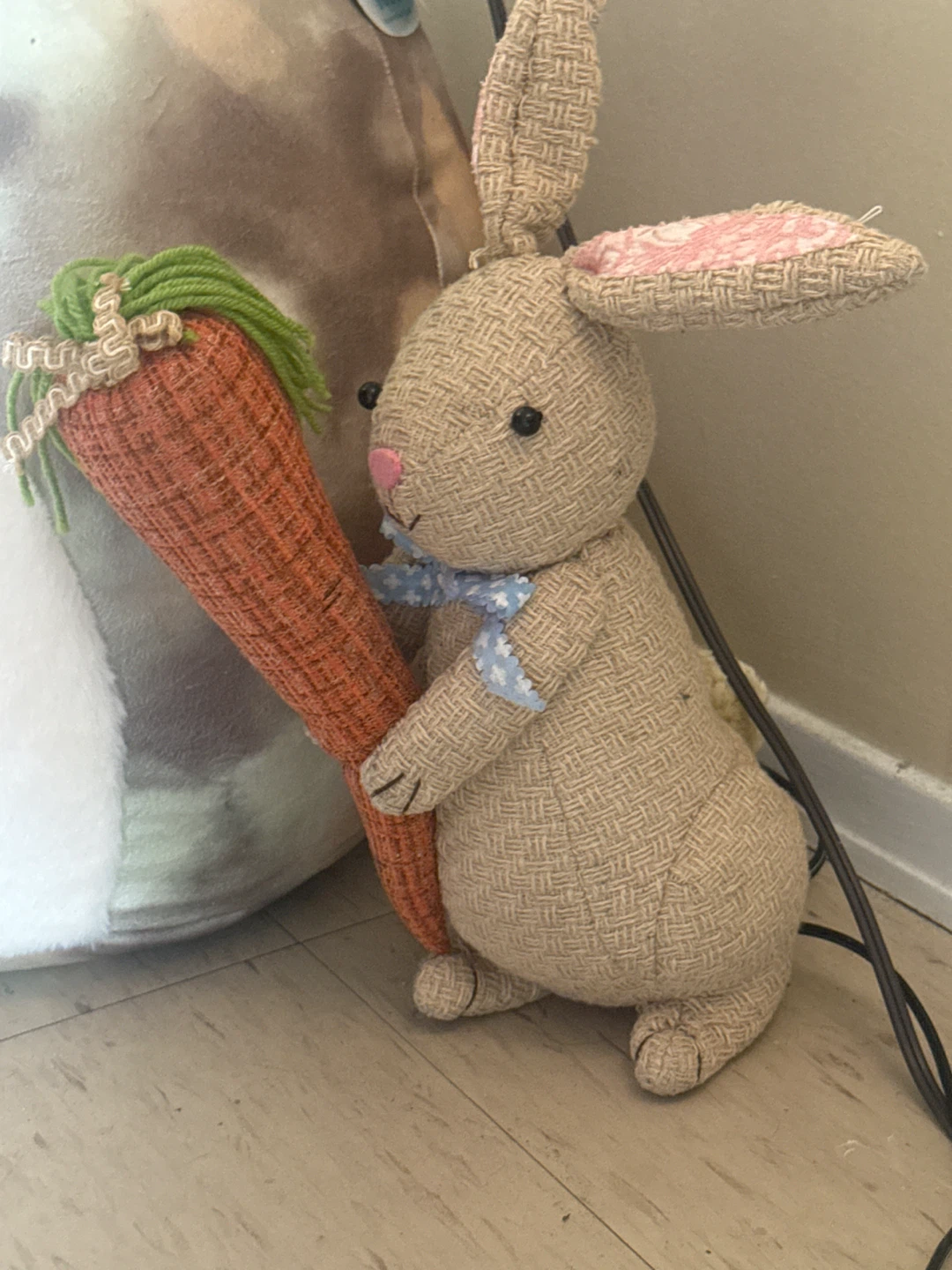 Decorative Easter Bunny with Carrot