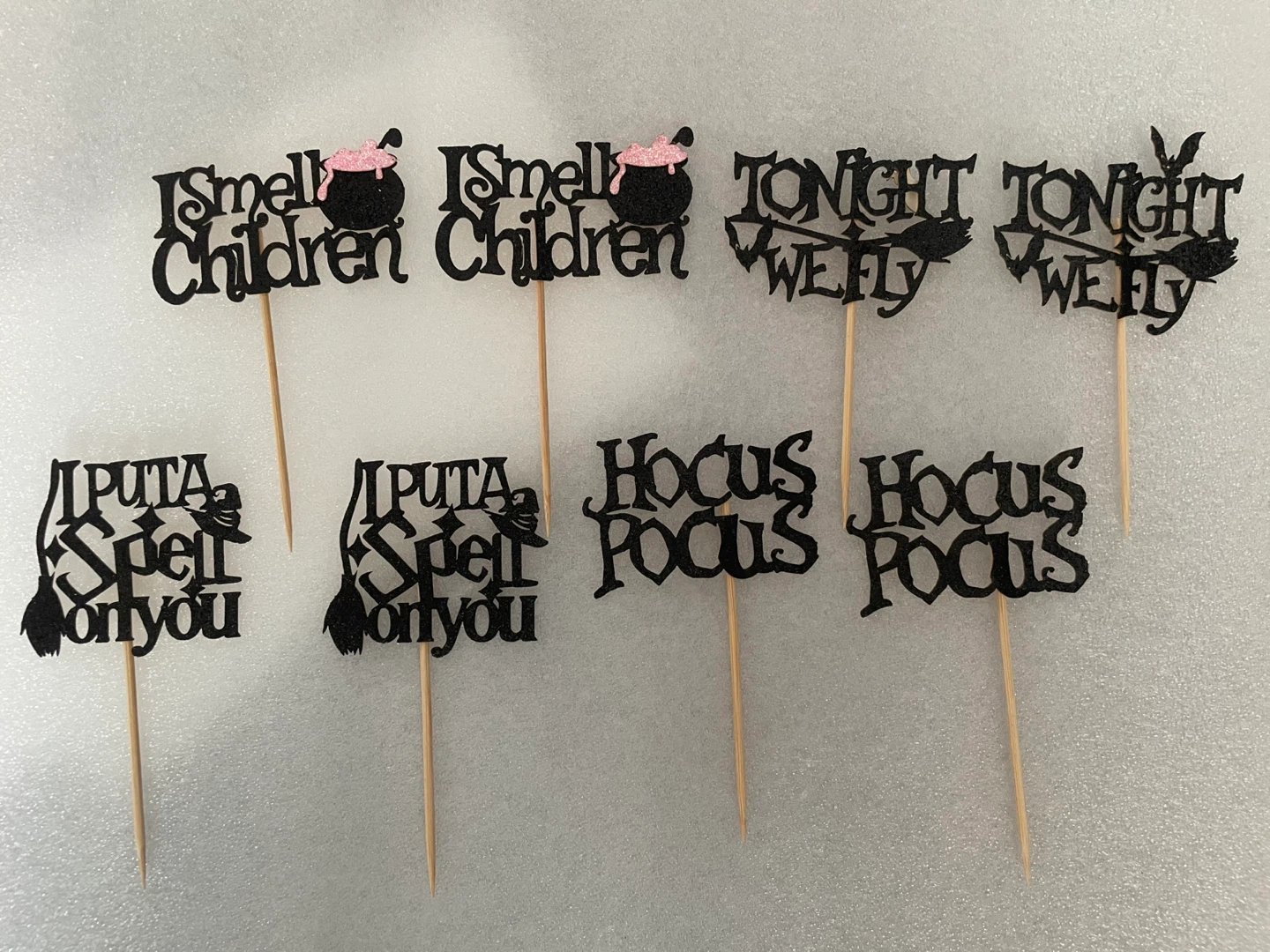 Halloween Themed Cake Toppers