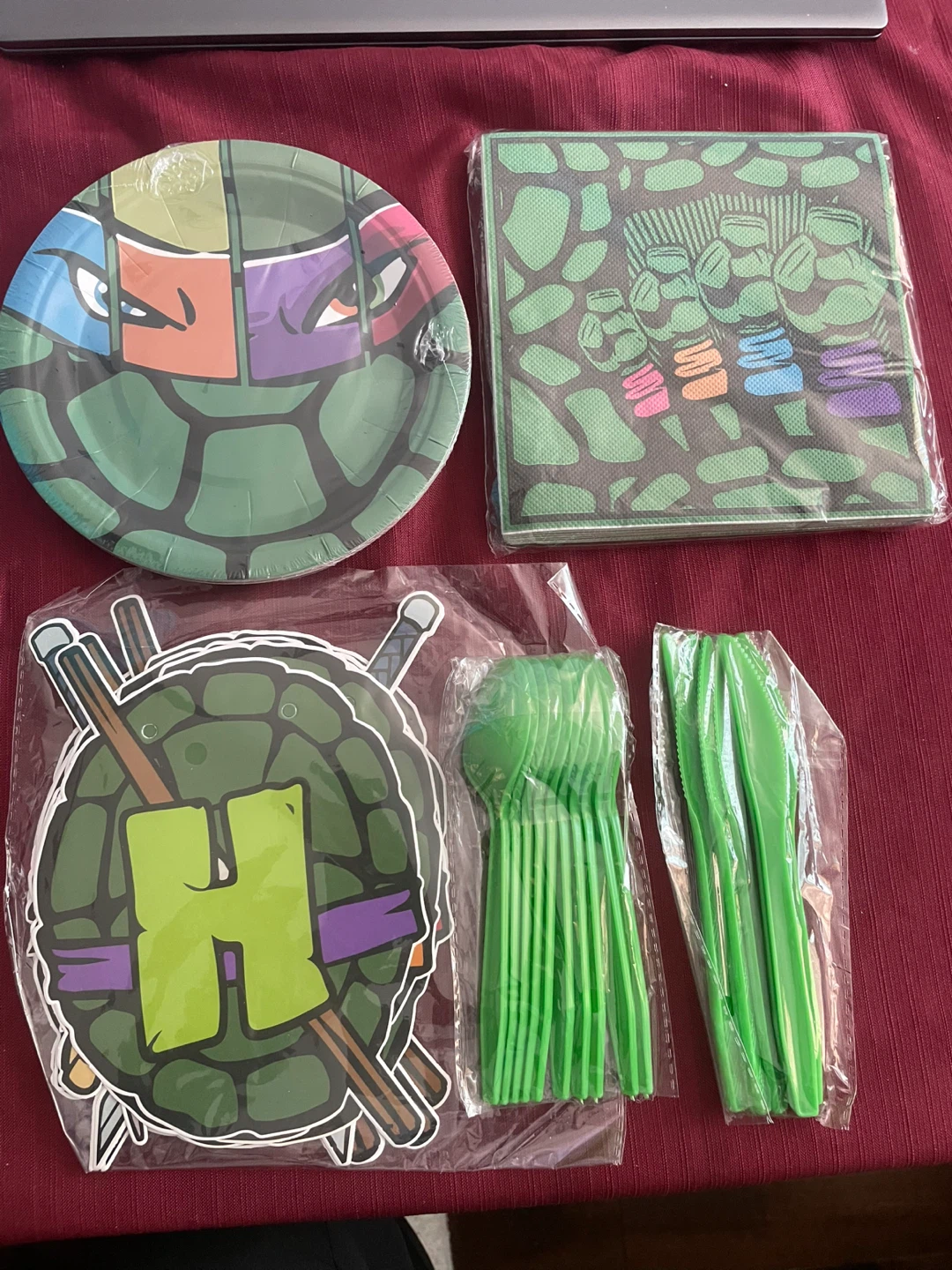 Birthday Party Pack Plates & Napkins