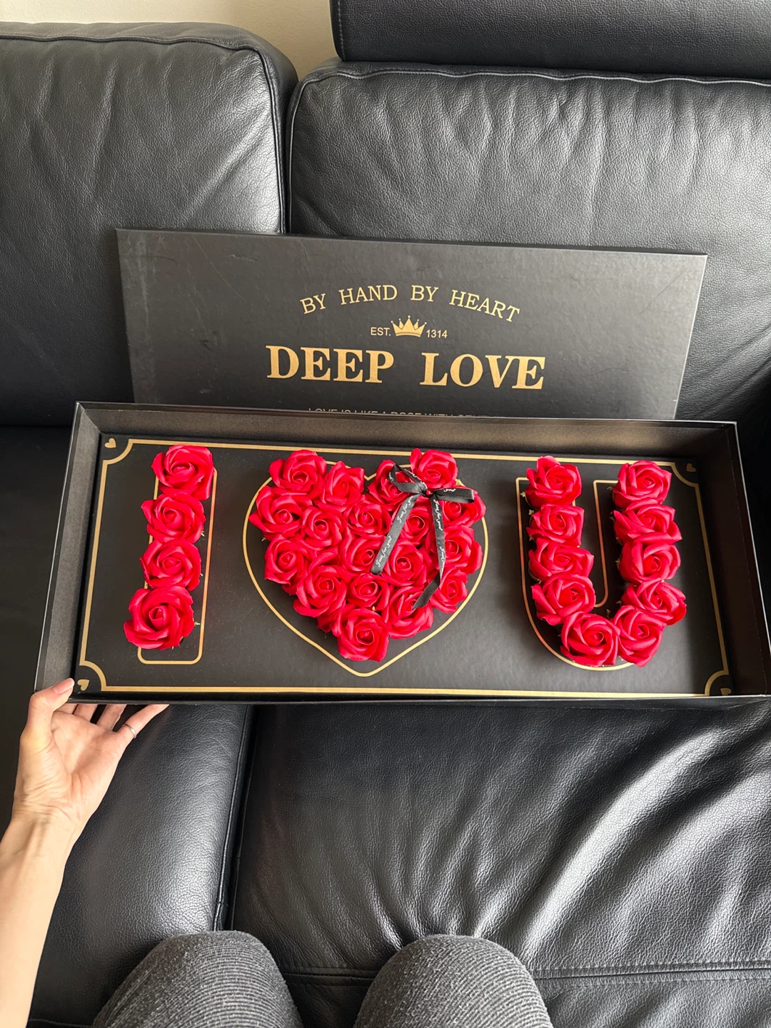 Deep Love "I Love U" Rose Box - Perfect Gift - photo 2