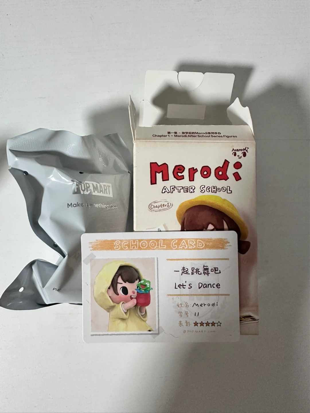 Pop Mart Merodi After School Blind Box Figure