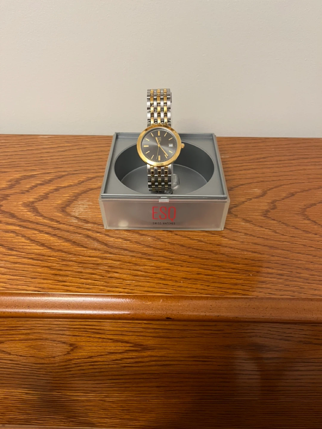 ESQ Swiss Watches Two-Tone Bracelet Watch