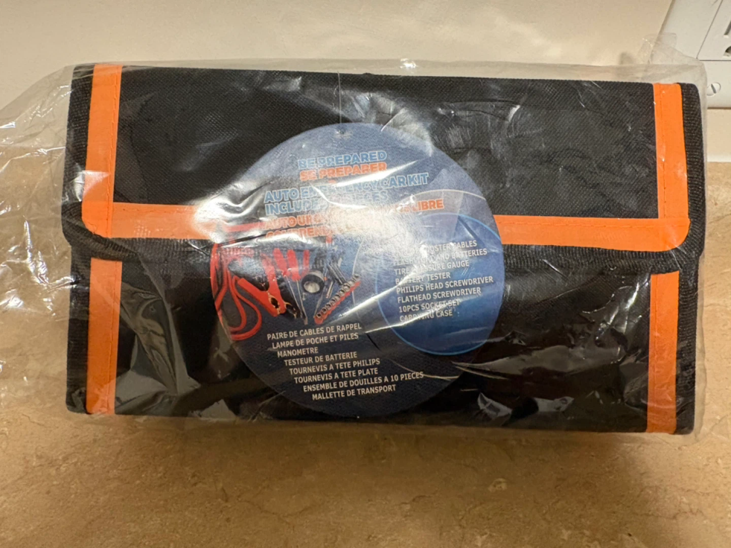 Auto Emergency Car Kit with Tools