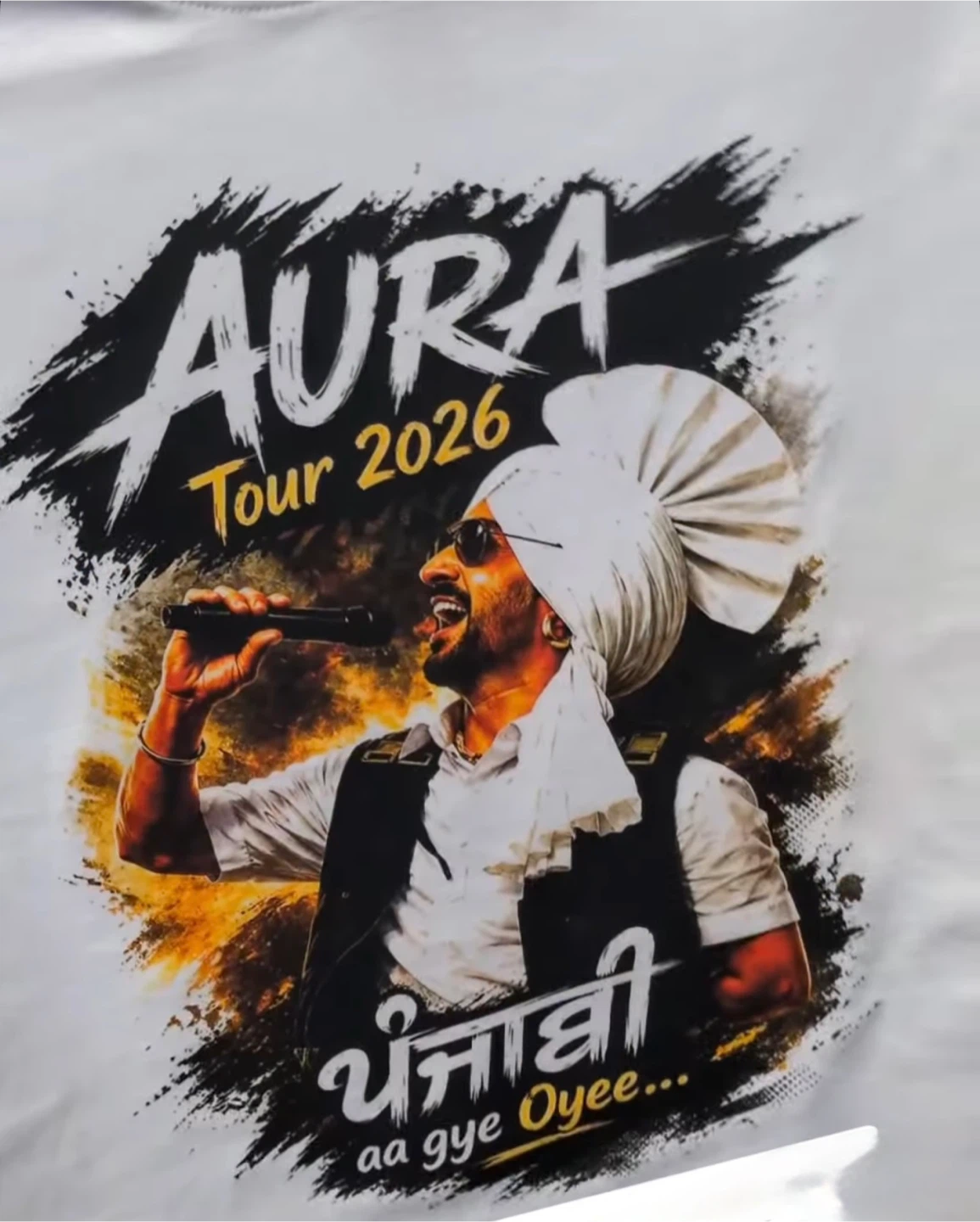Diljit Dosanjh Aura Tour T-Shirt - photo 2