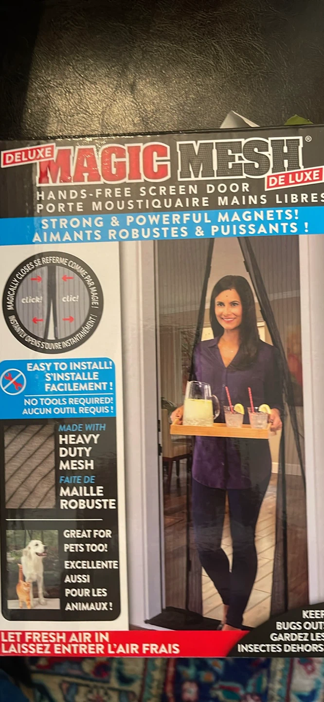Deluxe Magic Mesh Hands-Free Screen Door - photo 3