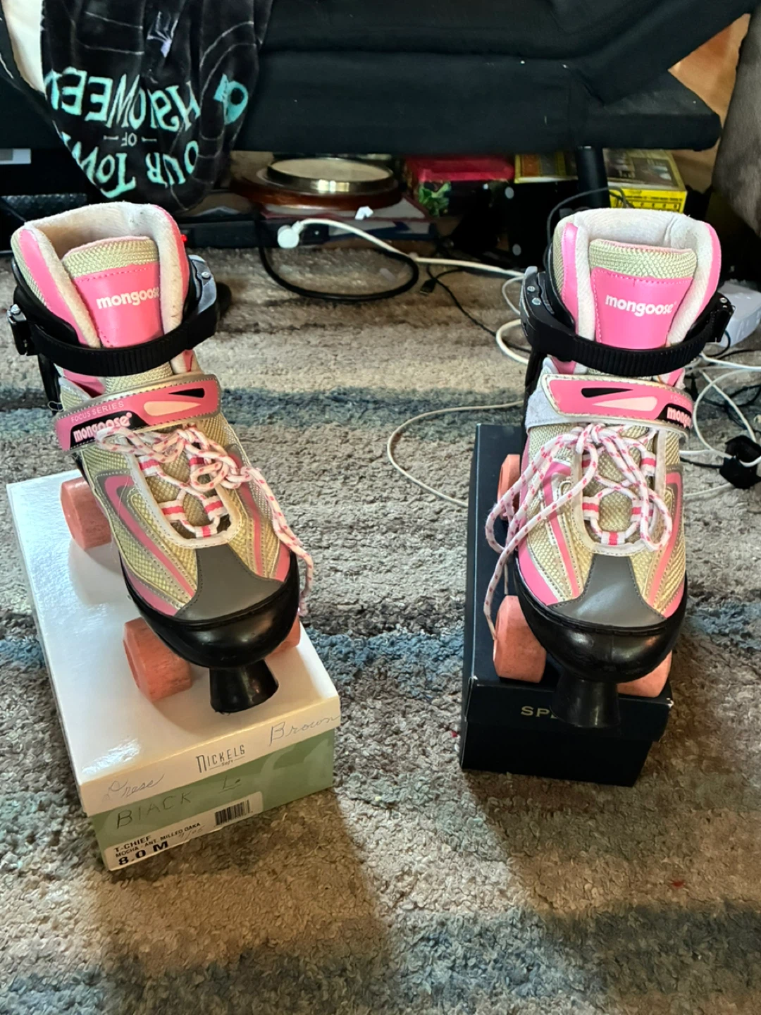 Mongoose focus series adjustable youth roller skates - photo 2
