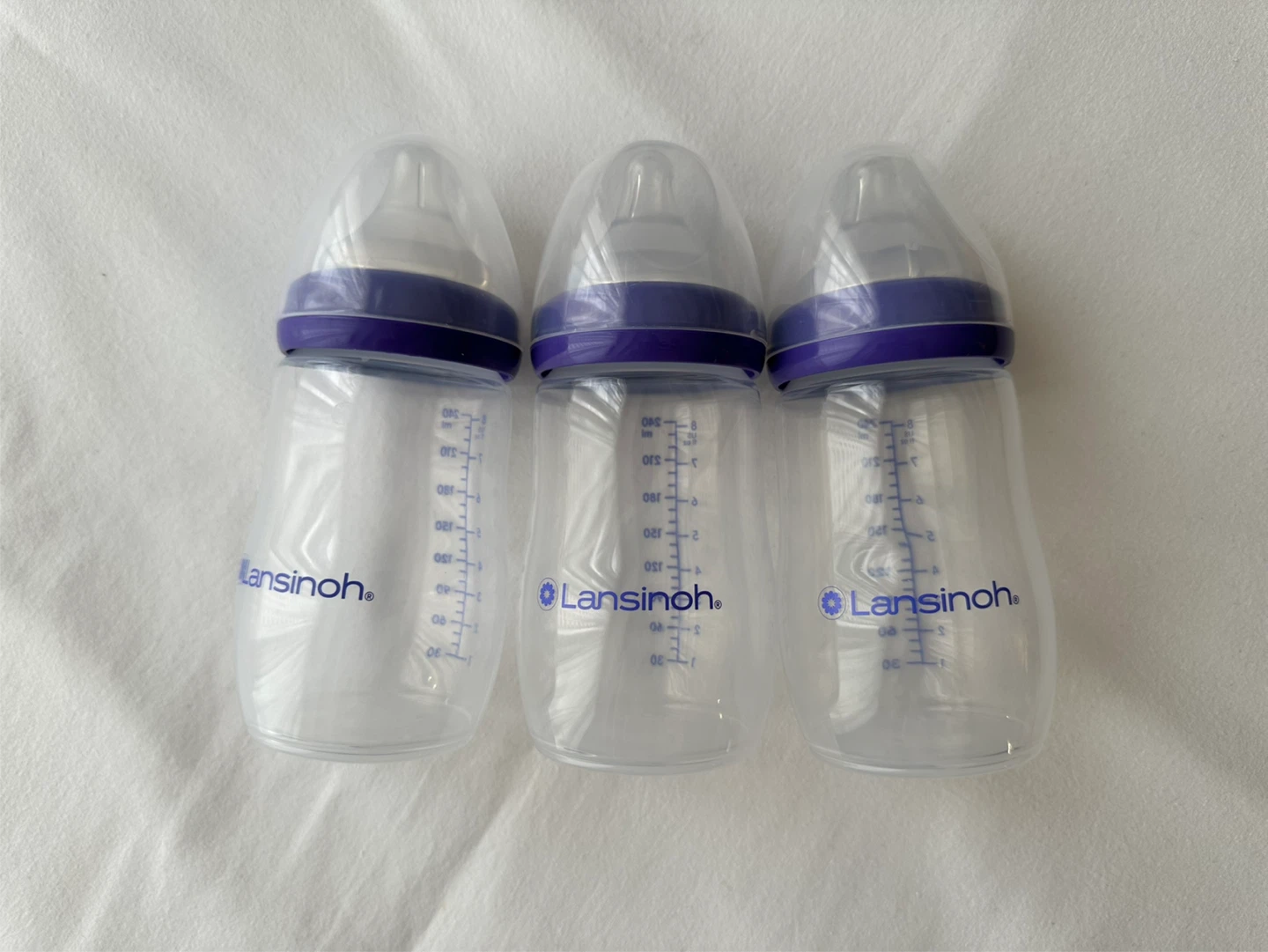 Lansinoh Anti-Colic Baby Bottles - 8 oz (3 Count) - photo 3