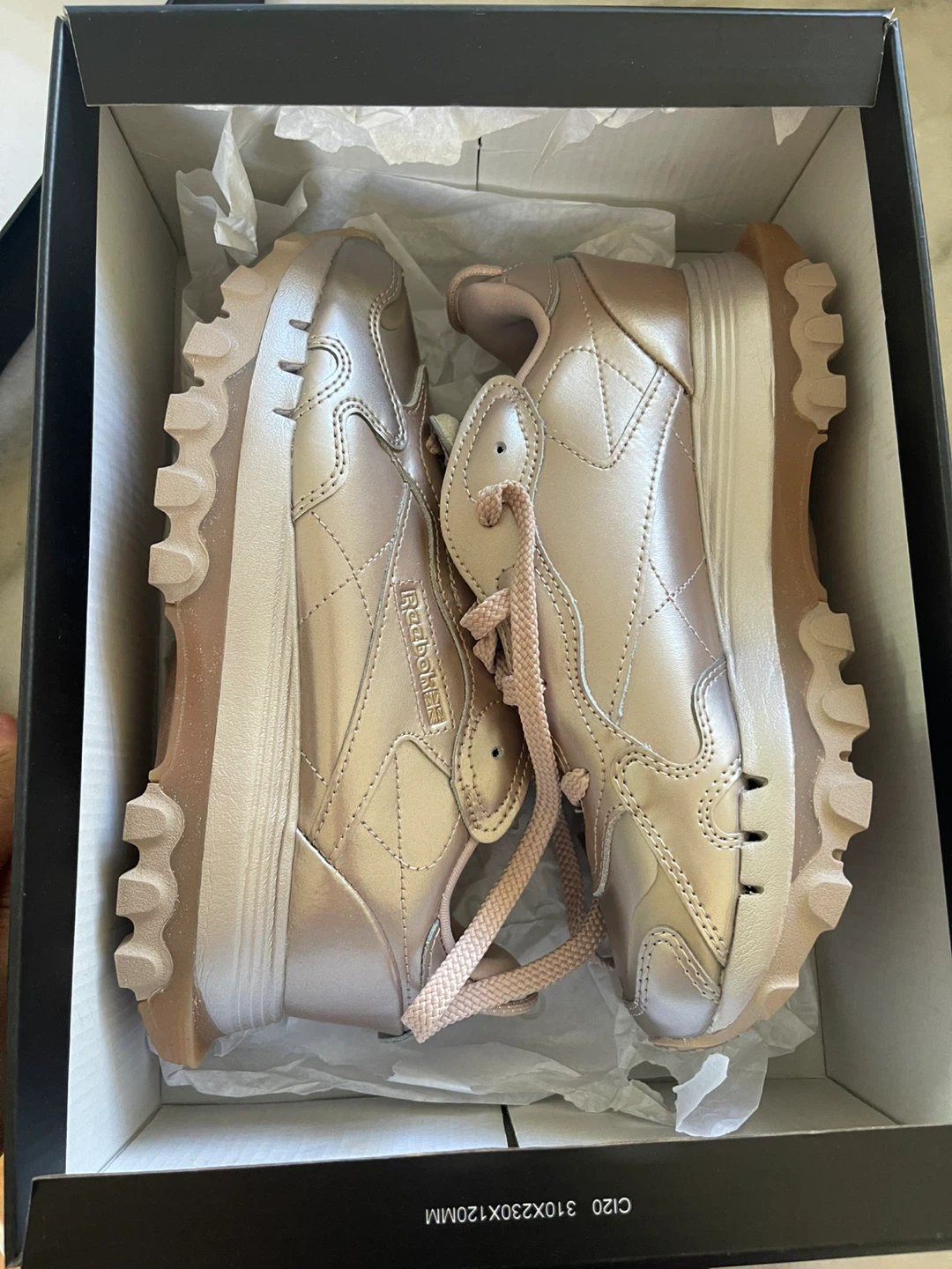 Reebok Classic Rose Gold Sneakers