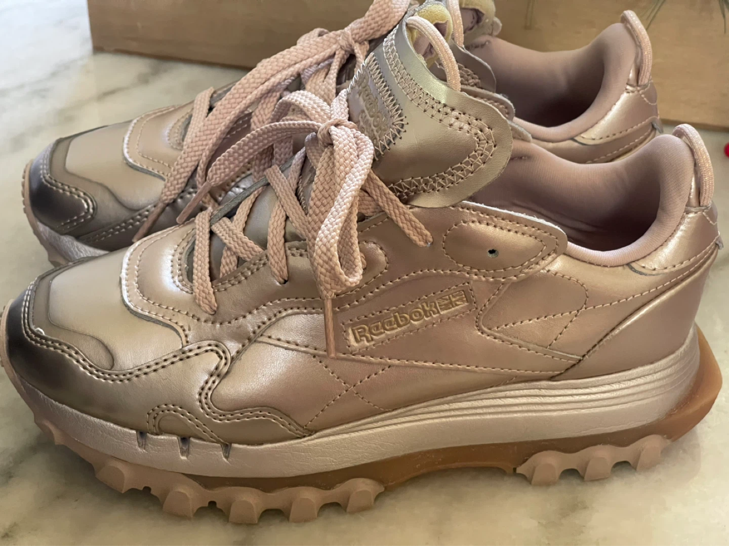 Reebok Classic Rose Gold Sneakers - photo 3