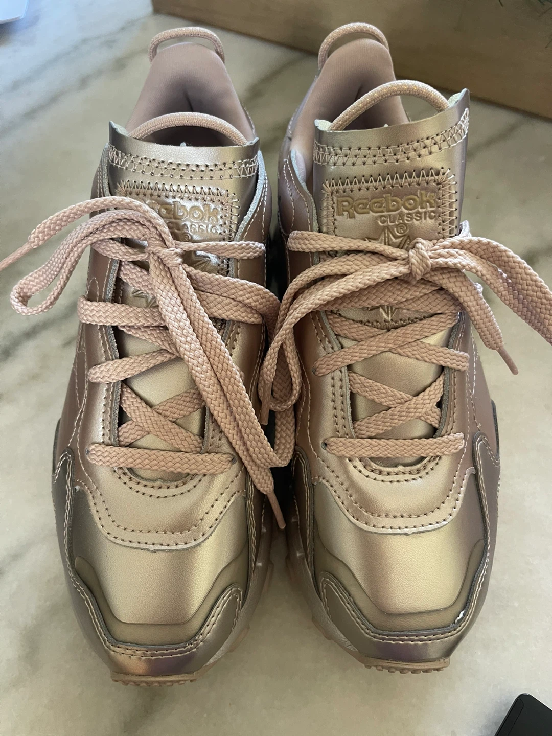 Reebok Classic Rose Gold Sneakers - photo 2