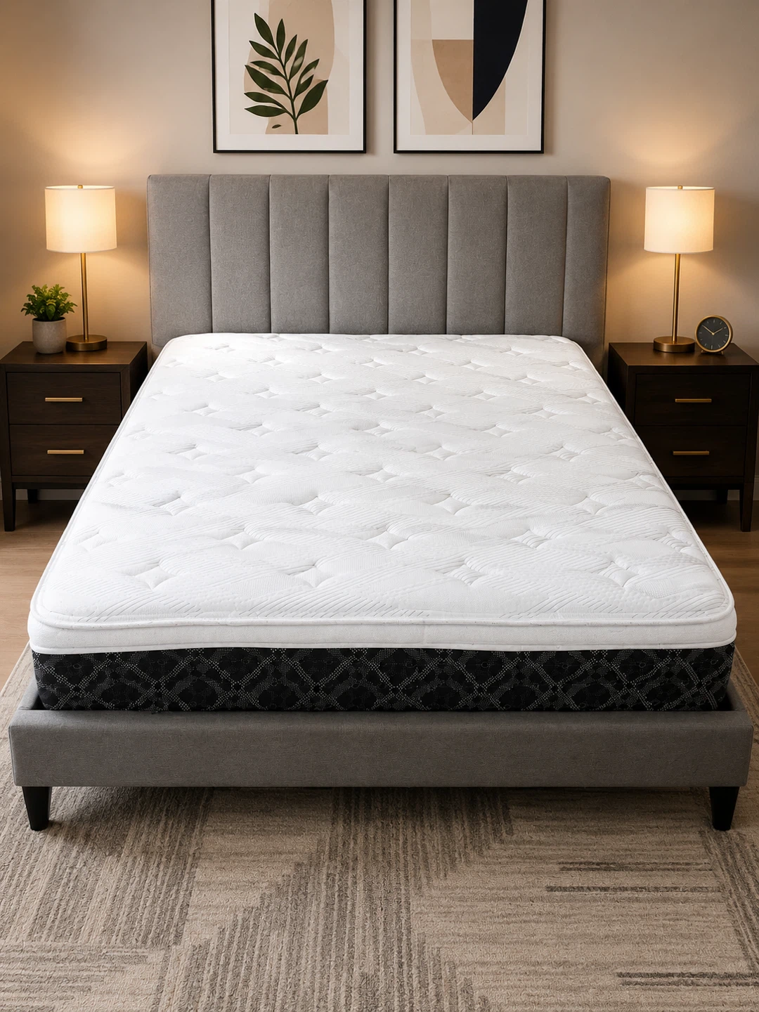 Grey Queen Size Complete Bed Set - photo 2