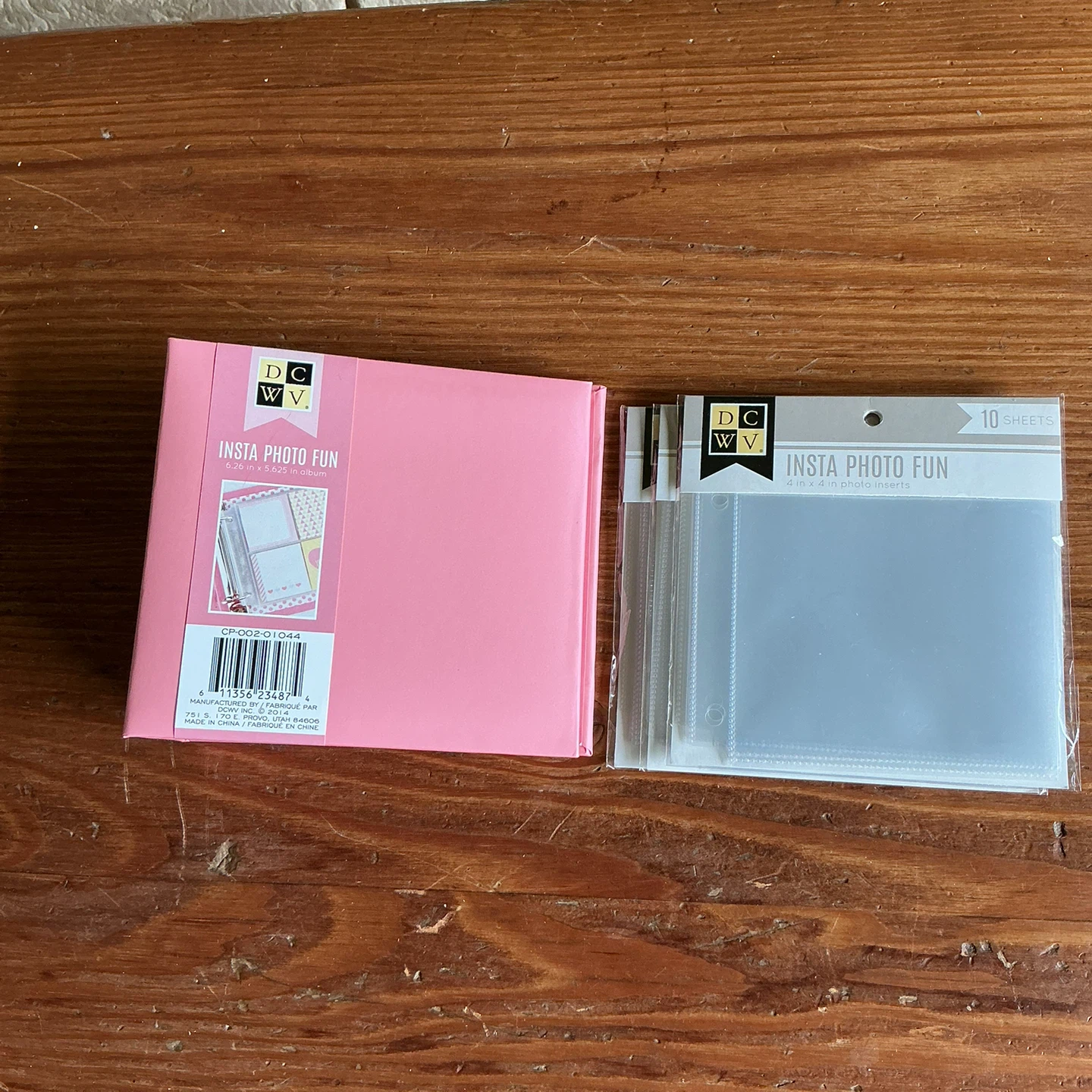 DCWV Insta Photo Fun Album with 10 Photo Inserts