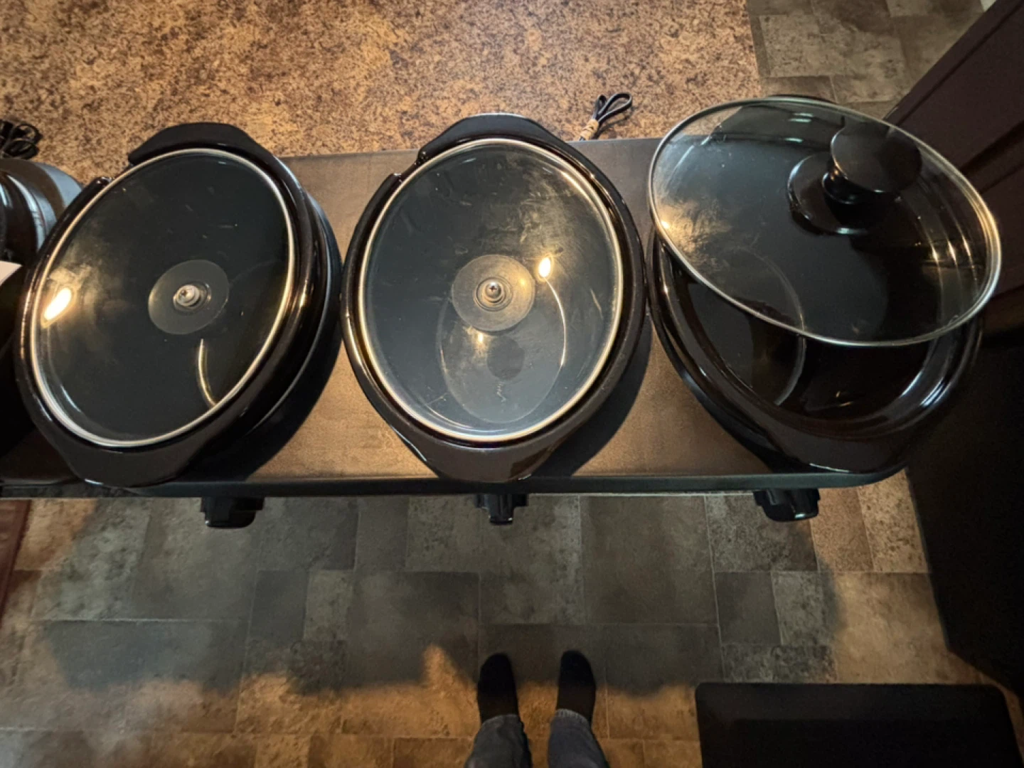 TRU Three Crock Buffet Slow Cooker - photo 2