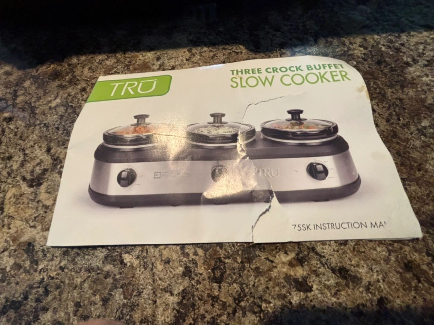 TRU Three Crock Buffet Slow Cooker - photo 3