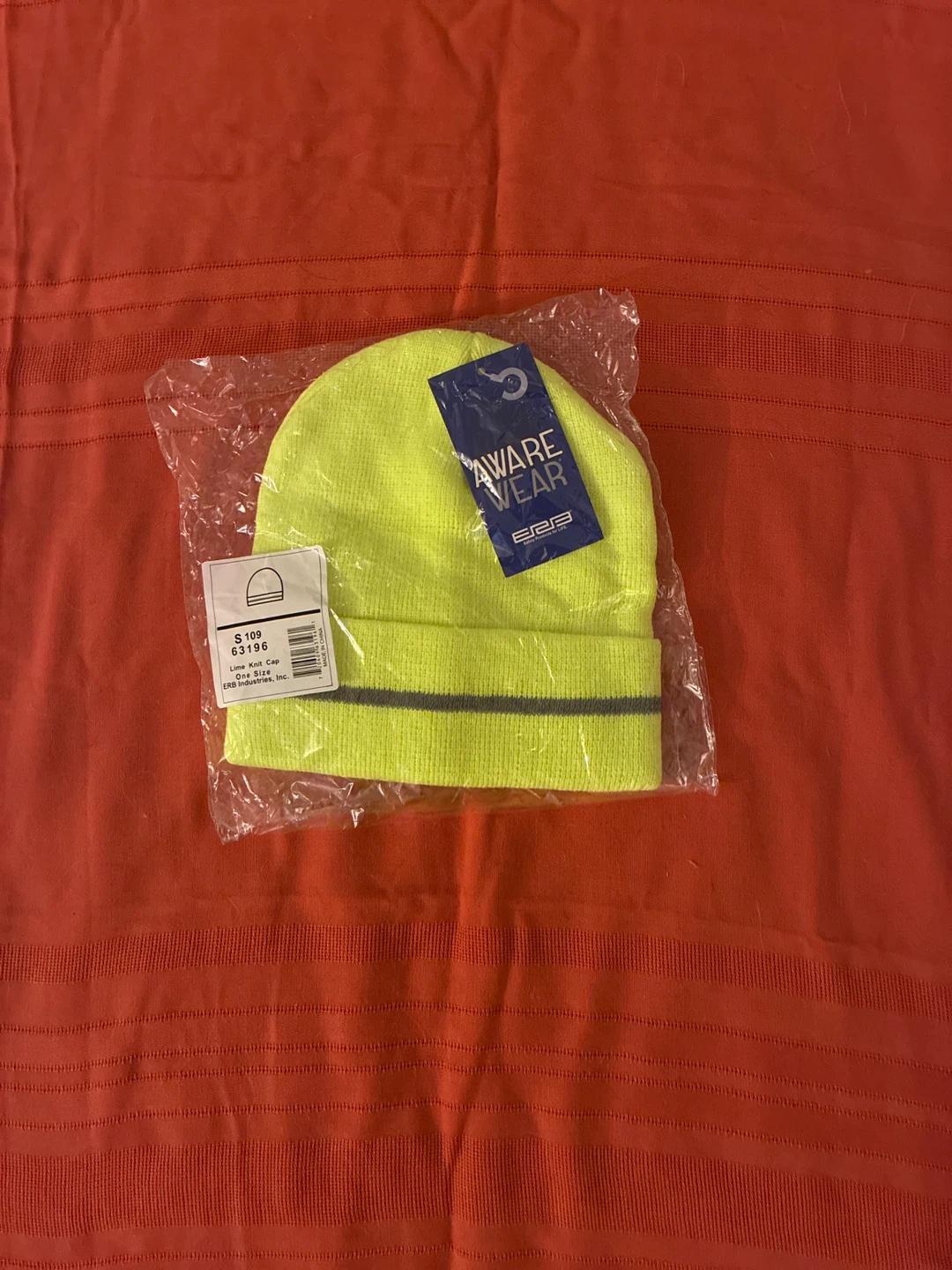 Aware Wear Lime Knit Cap