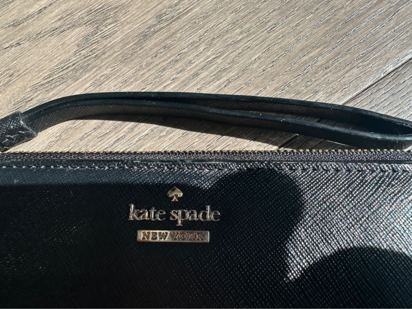 Kate Spade New York Black Wallet Wristlet Clutch - photo 4