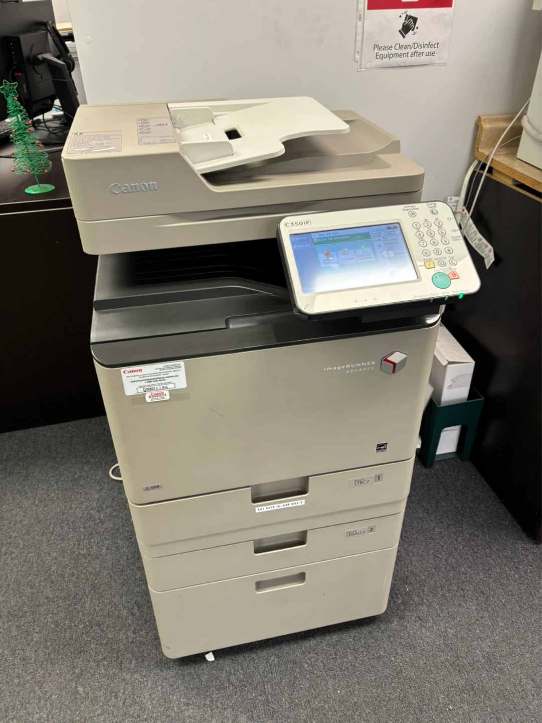 Canon imageRUNNER ADVANCE C350iF Multifunction Printer