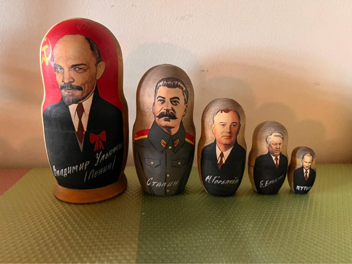 Matryoshka Dolls - Russian Leaders