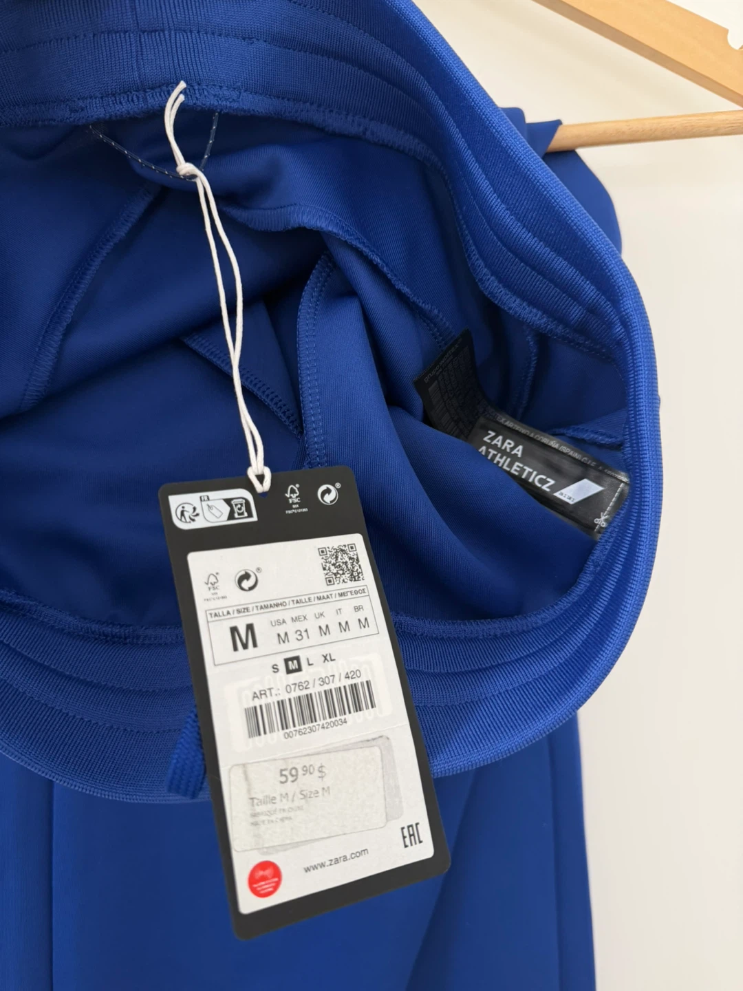 Zara Blue Track Jacket and Joggers Set - photo 5