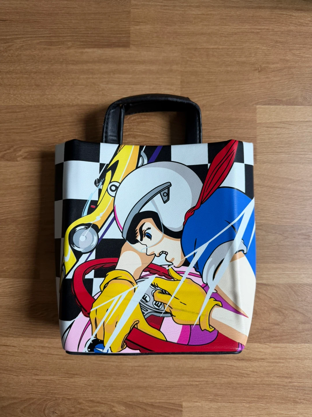 Zara Mini Tote Bag Speed Racer