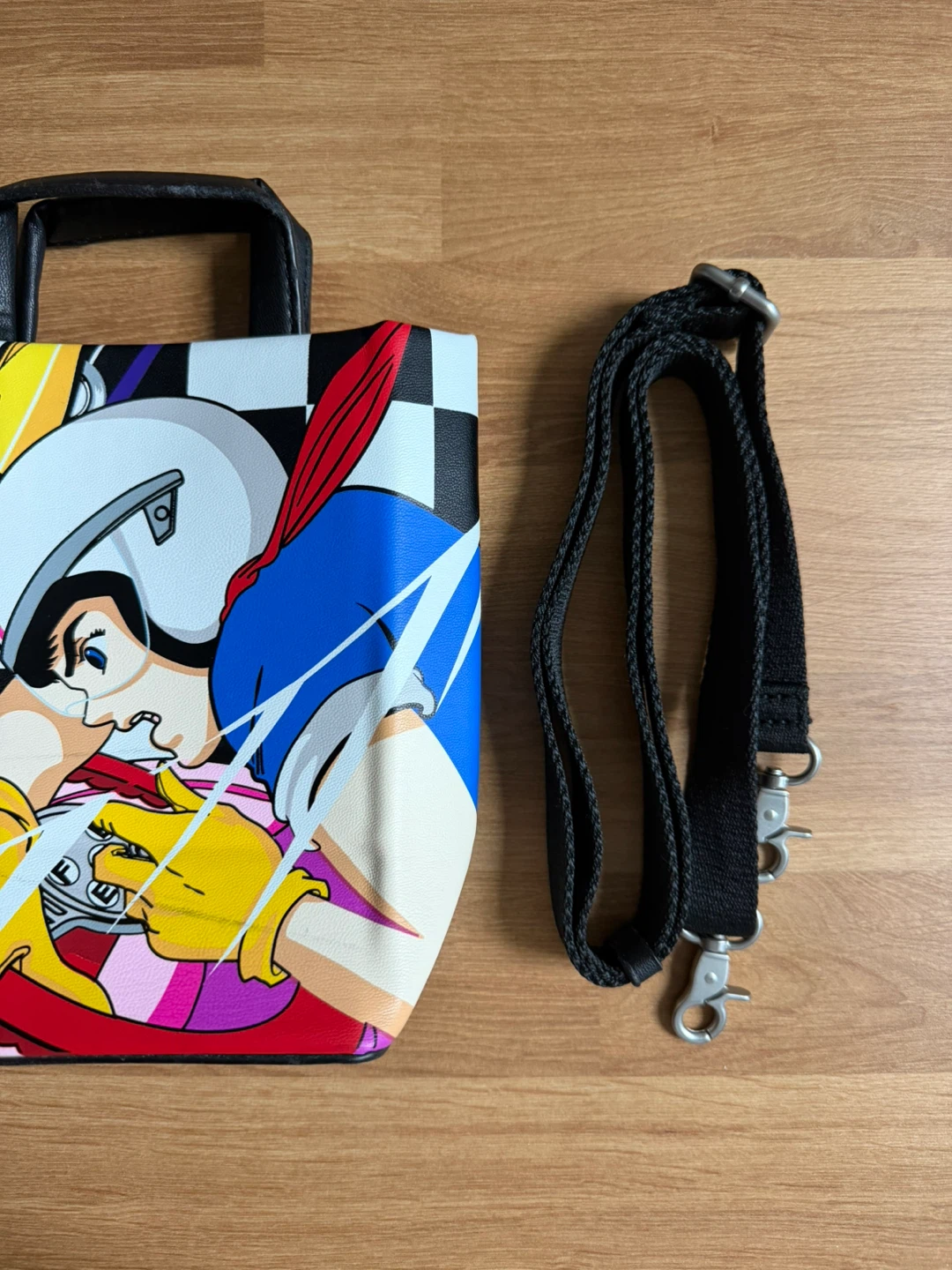 Zara Mini Tote Bag Speed Racer - photo 2