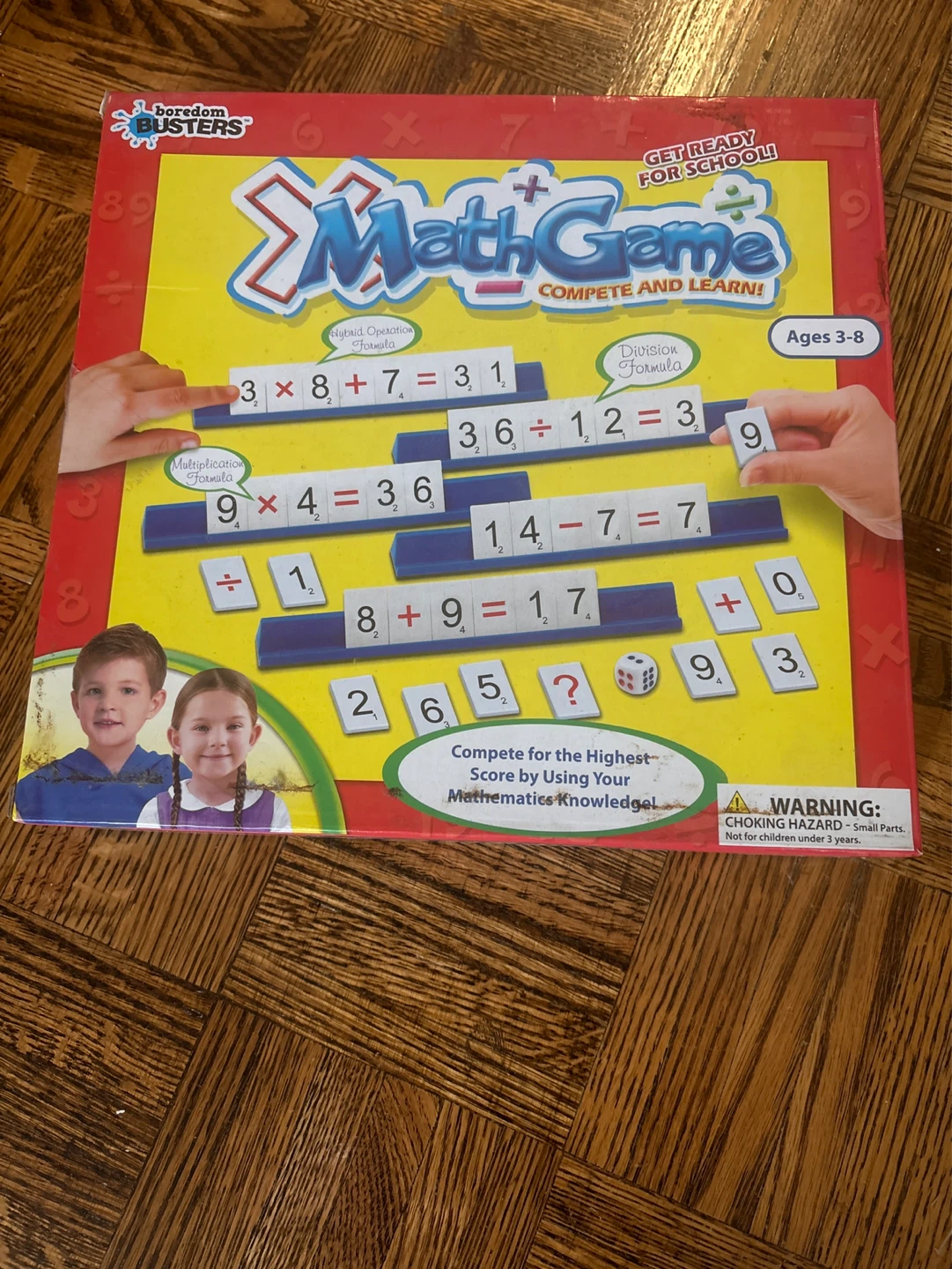 Boredom Busters Math Game