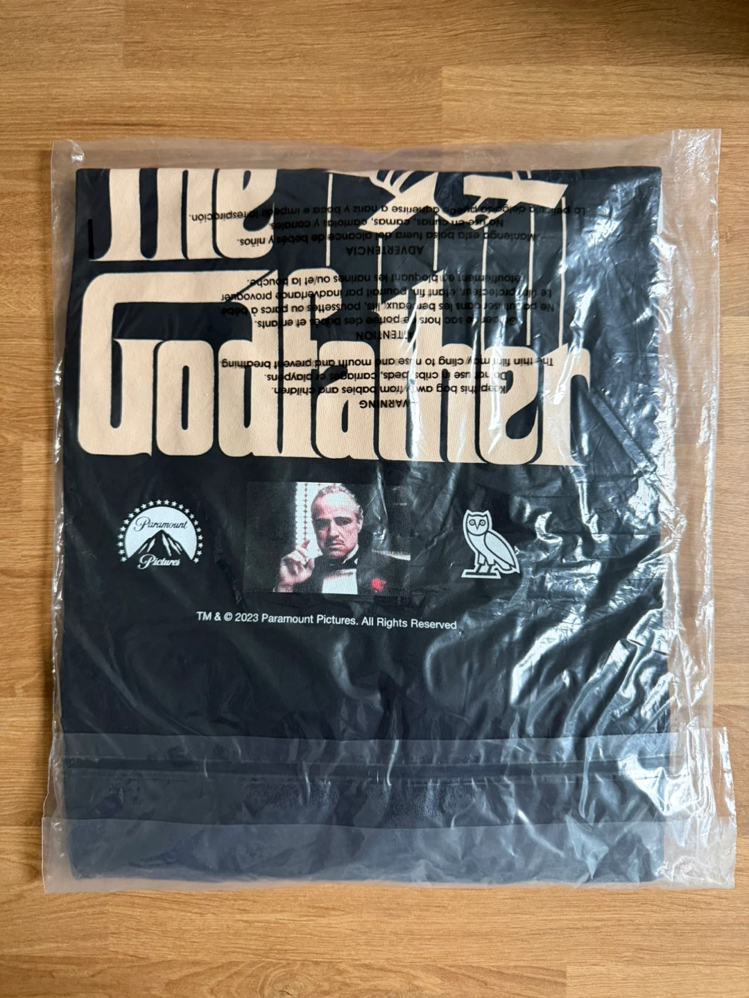 OVO The Godfather Black T-Shirt - Medium