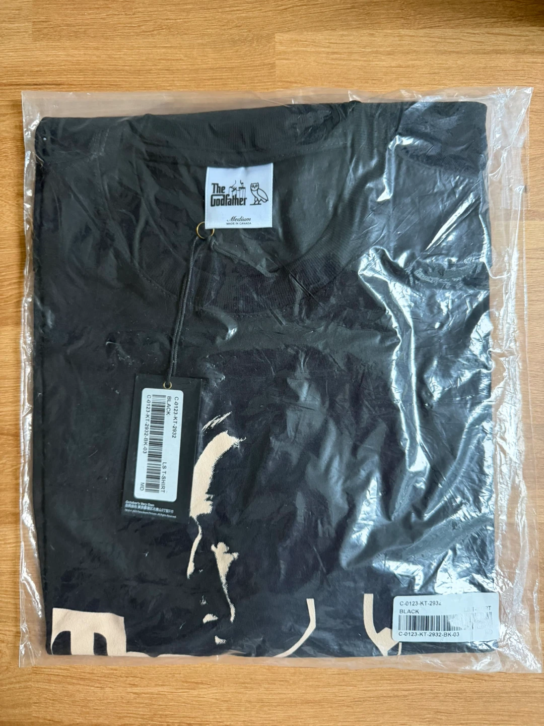 OVO The Godfather Black T-Shirt - Medium - photo 2