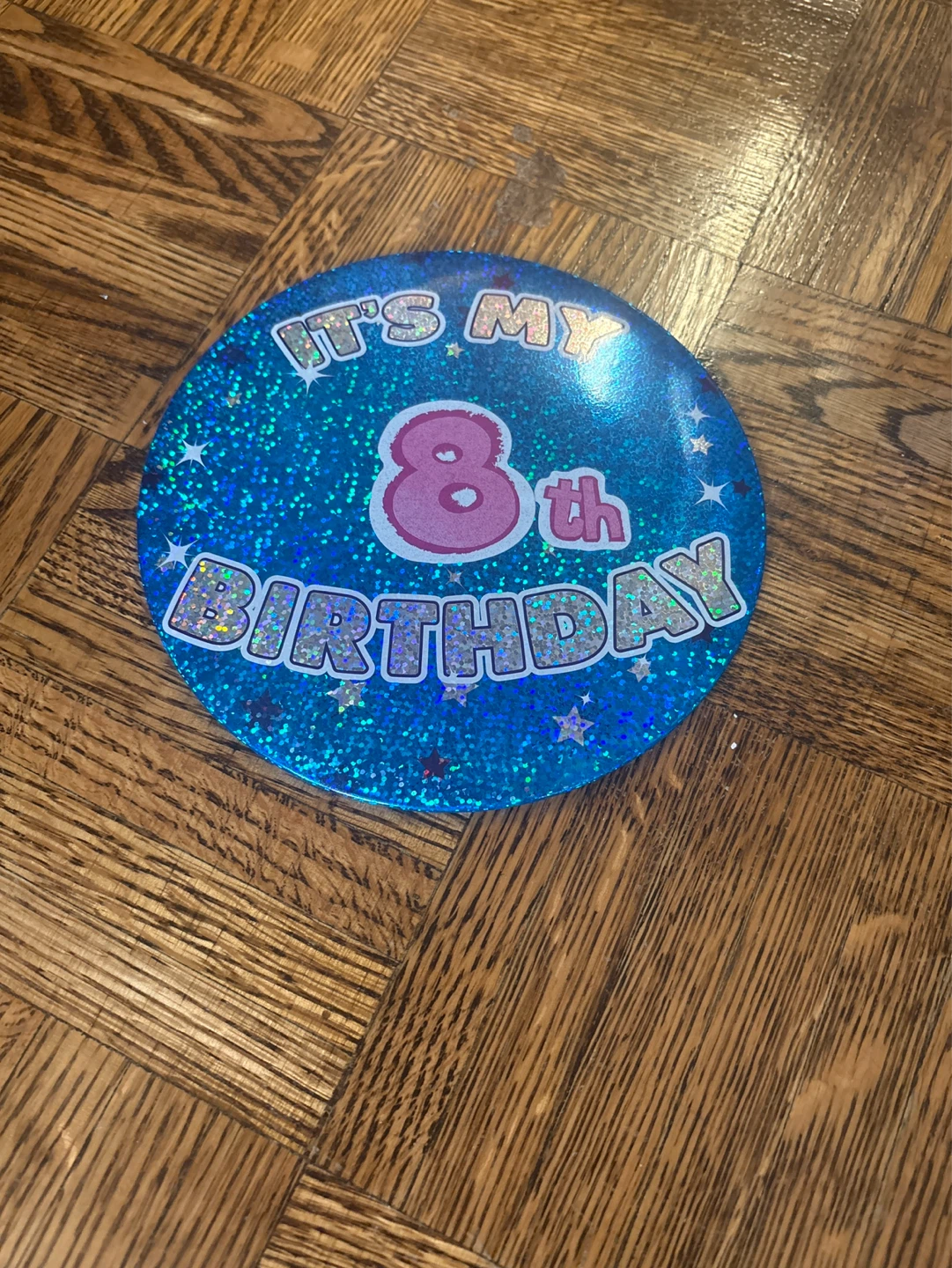 It's My 8th Birthday Badge