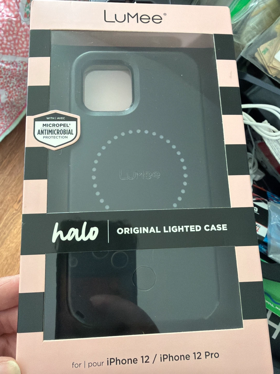 LuMee Halo Original Lighted Case for iPhone 12 / 12 Pro